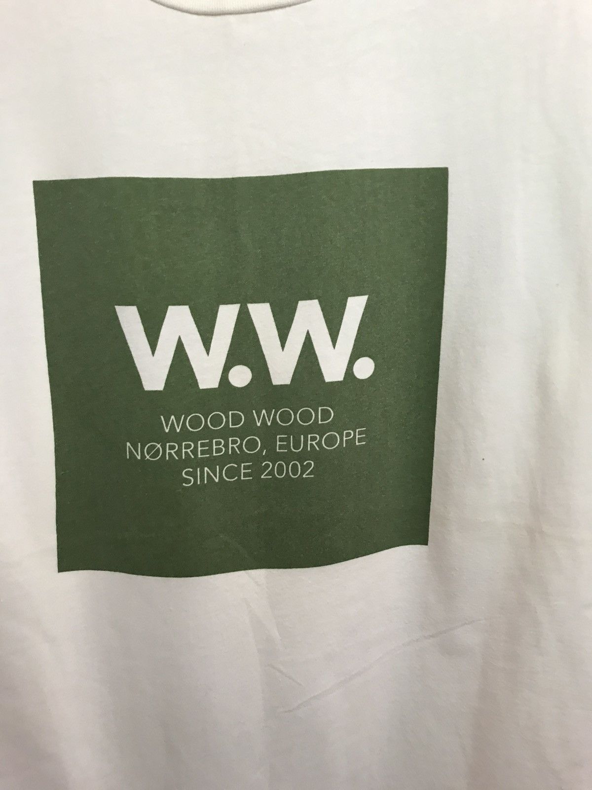 Wood Wood Wood Wood luxury streetwear tee Size US L / EU 52-54 / 3 - 3 Thumbnail