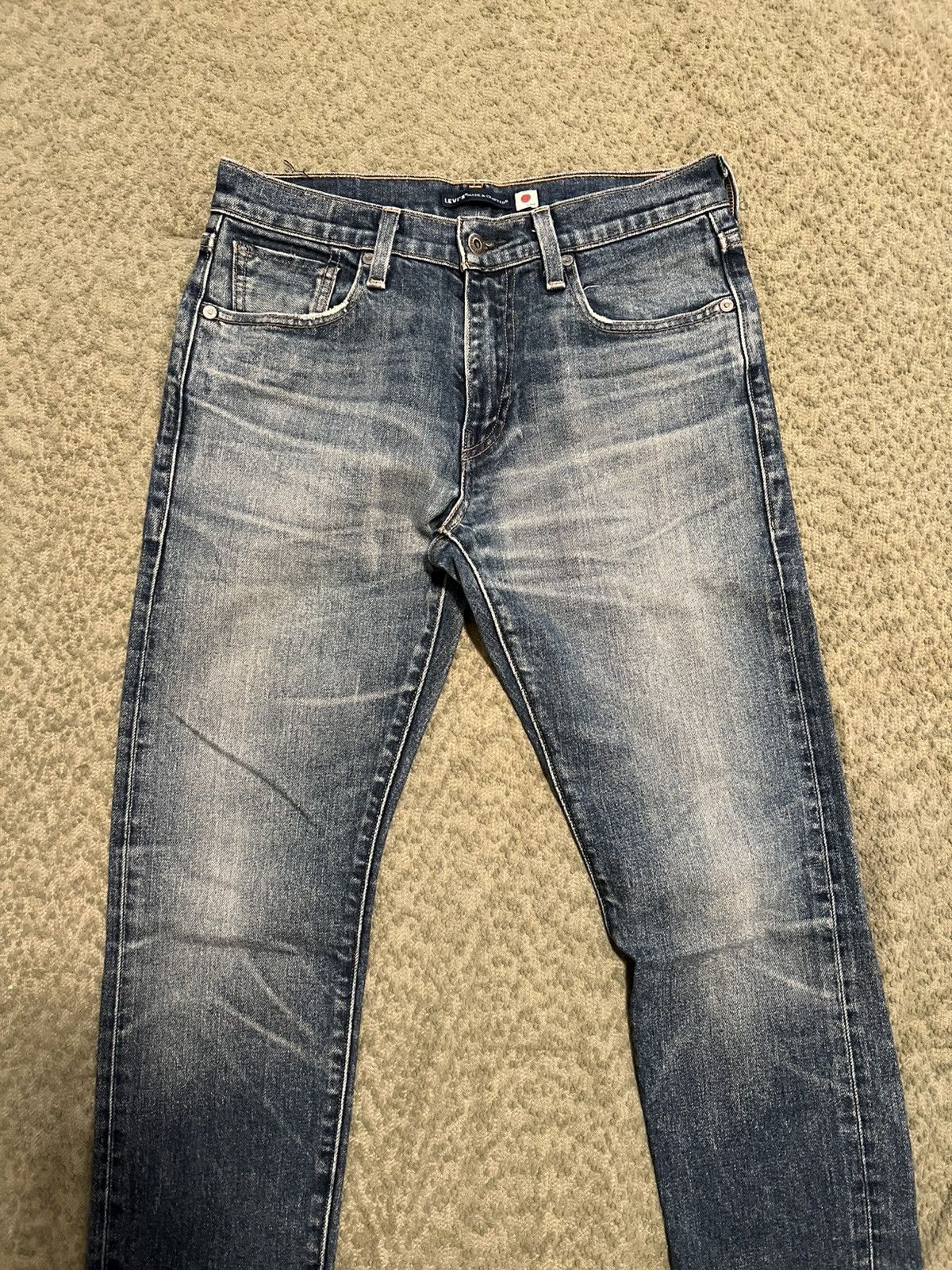 Levi's Made & Crafted Tack Slim Selvedge Denim Made in Japan
