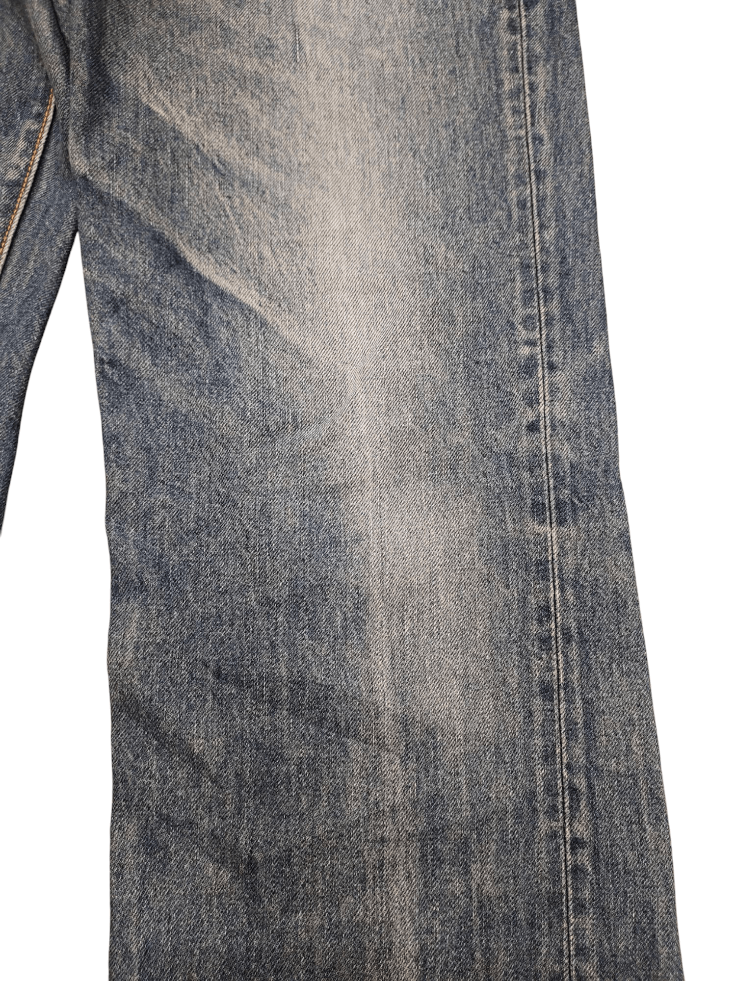 If Six Was Nine Loose Jeans Edwin Distress Faded Clawmark Denim Jeans Size US 32 / EU 48 - 4 Thumbnail