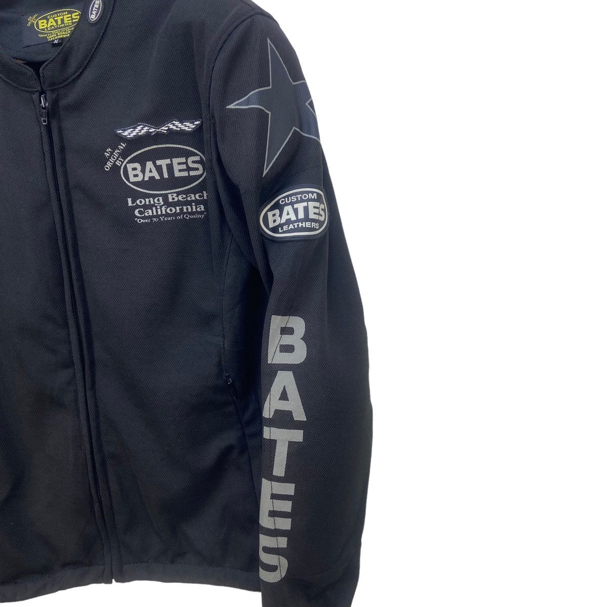 Sports Specialties Bates Leather Long Beach California Padded Biker Jacket Size US S / EU 44-46 / 1 - 12 Thumbnail