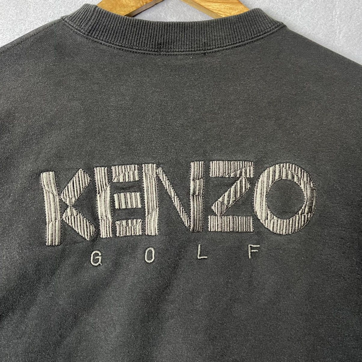 Kenzo Vintage Kenzo Golf Embroidered Logo Crewneck Sweatshirt Size US M / EU 48-50 / 2 - 2 Thumbnail