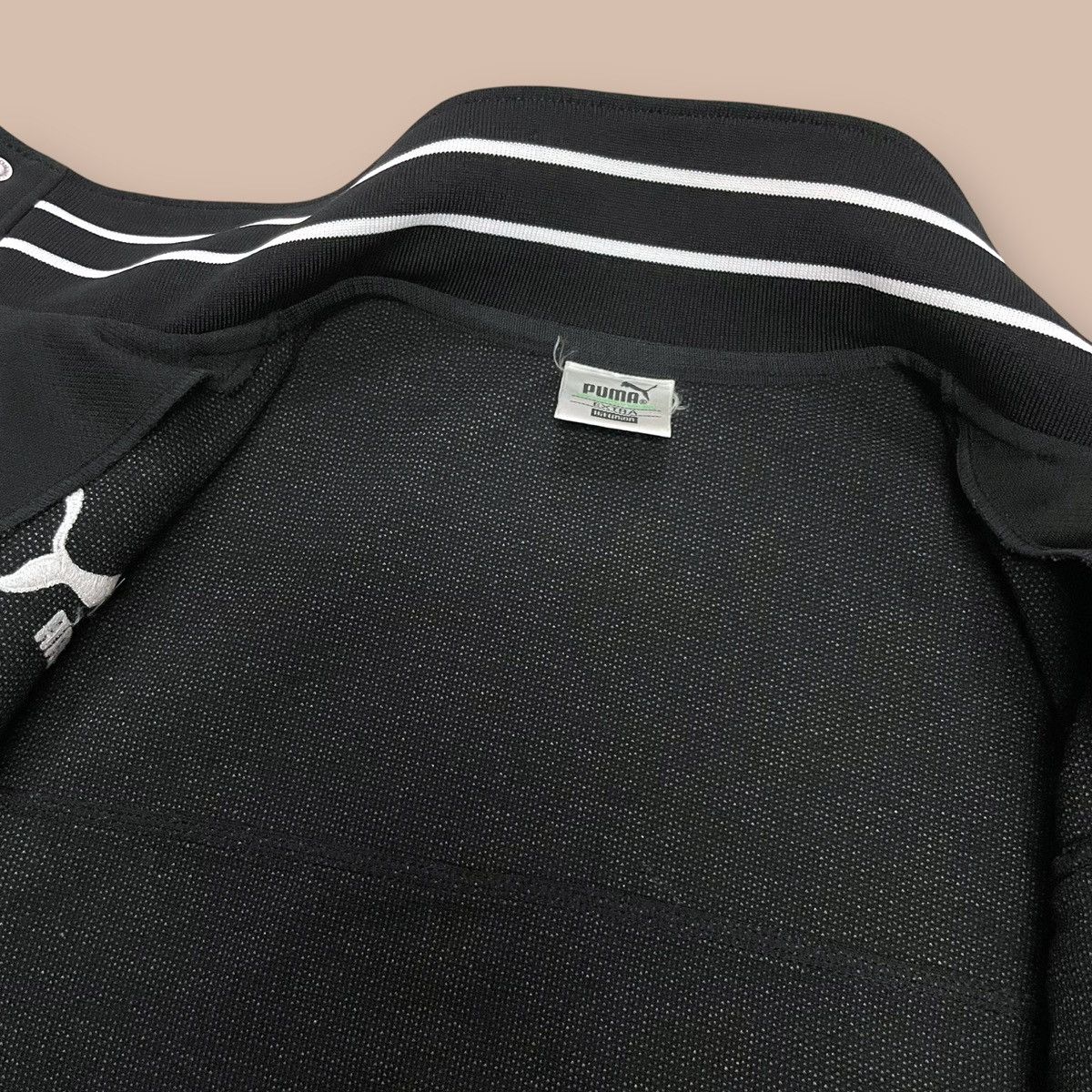 Puma OG 90s-2000s Y2K Puma Black Button Down Jacket Size US M / EU 48-50 / 2 - 14 Thumbnail