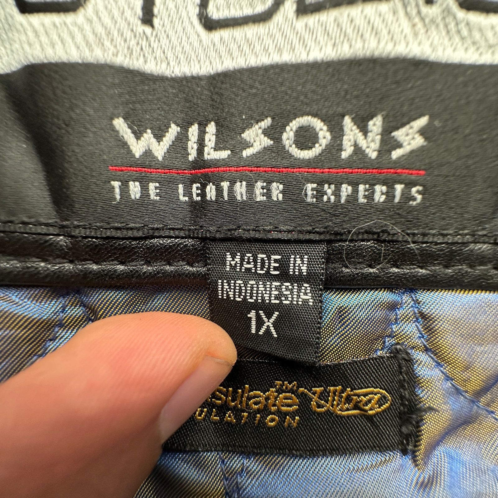 Wilsons Leather Vintage Wilsons Leather Pelle Studio Bomber Jacket Womens 1X Size M / US 6-8 / IT 42-44 - 3 Thumbnail