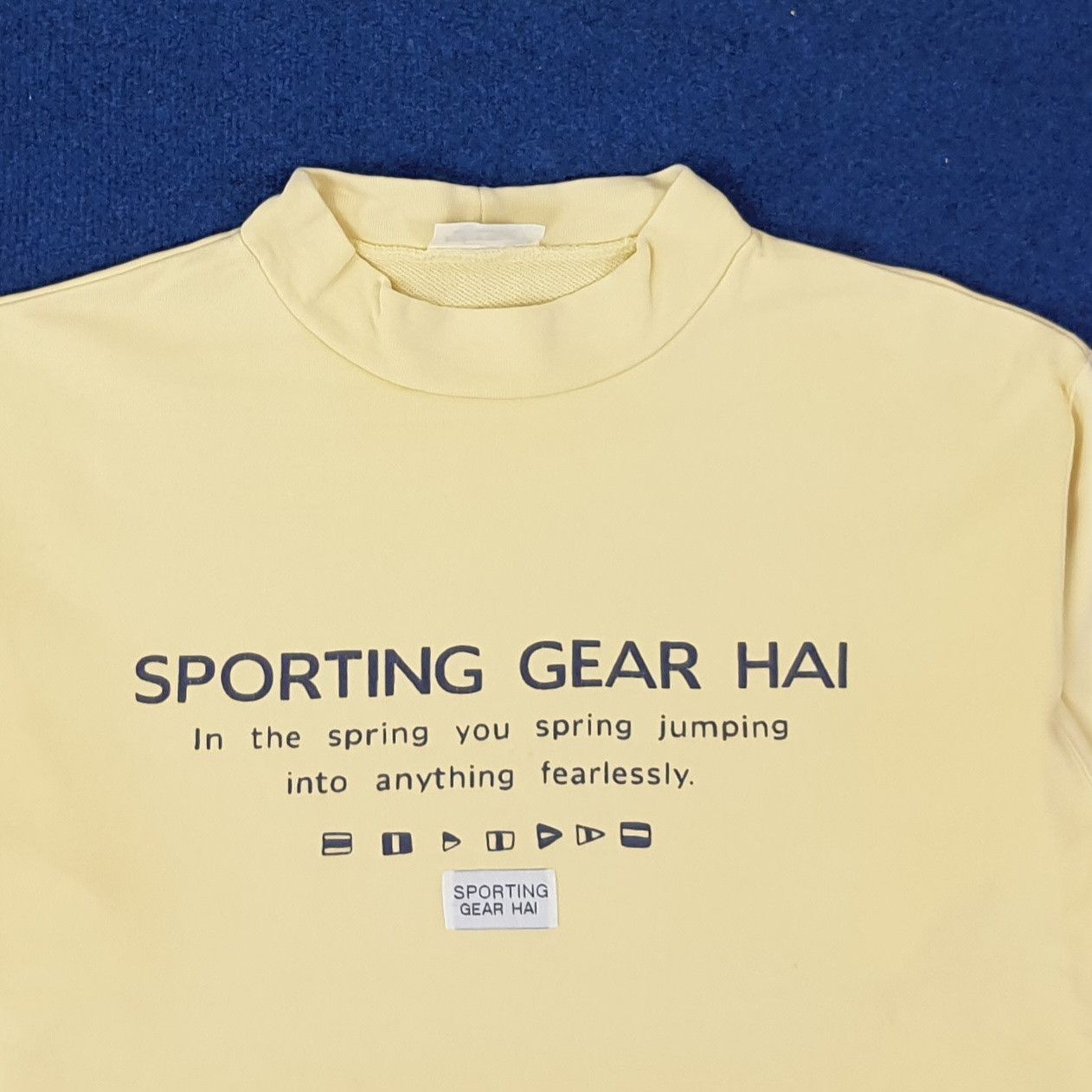 Hai Sporting Gear Vintage Hai Sporting Gear by Issey Miyake Sweatshirt C242N13 Size US M / EU 48-50 / 2 - 2 Thumbnail