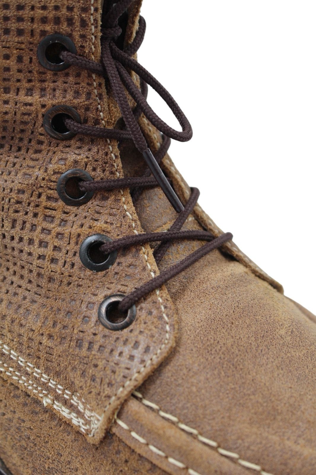 Leather × Vintage 2000S BUFFOLO SUEDE WORK BOOTS Size US 7.5 / EU 40-41 - 9 Thumbnail