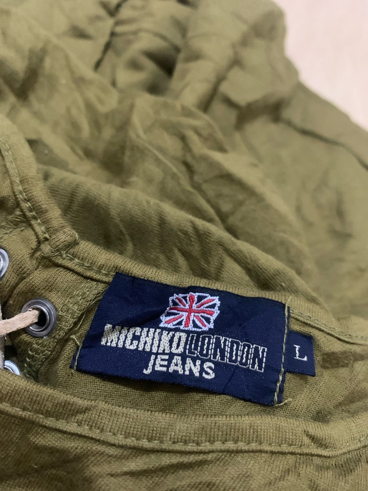 If Six Was Nine × Japanese Brand × Michiko Koshino London Y2k Michiko London Jeans Laced Ifsixwasnine Style Size L / US 10 / IT 46 - 6 Thumbnail