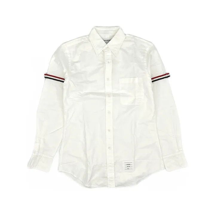 Thom Browne Thom Browne Classic Long Sleeve Oxford Shirt -2507 Size US M / EU 48-50 / 2 - 1 Thumbnail