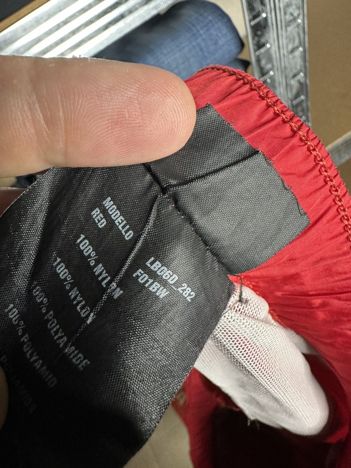 Prada Prada Luna Rossa Red Nylon Swim Shorts IT 54 Size US 38 / EU 54 - 7 Thumbnail