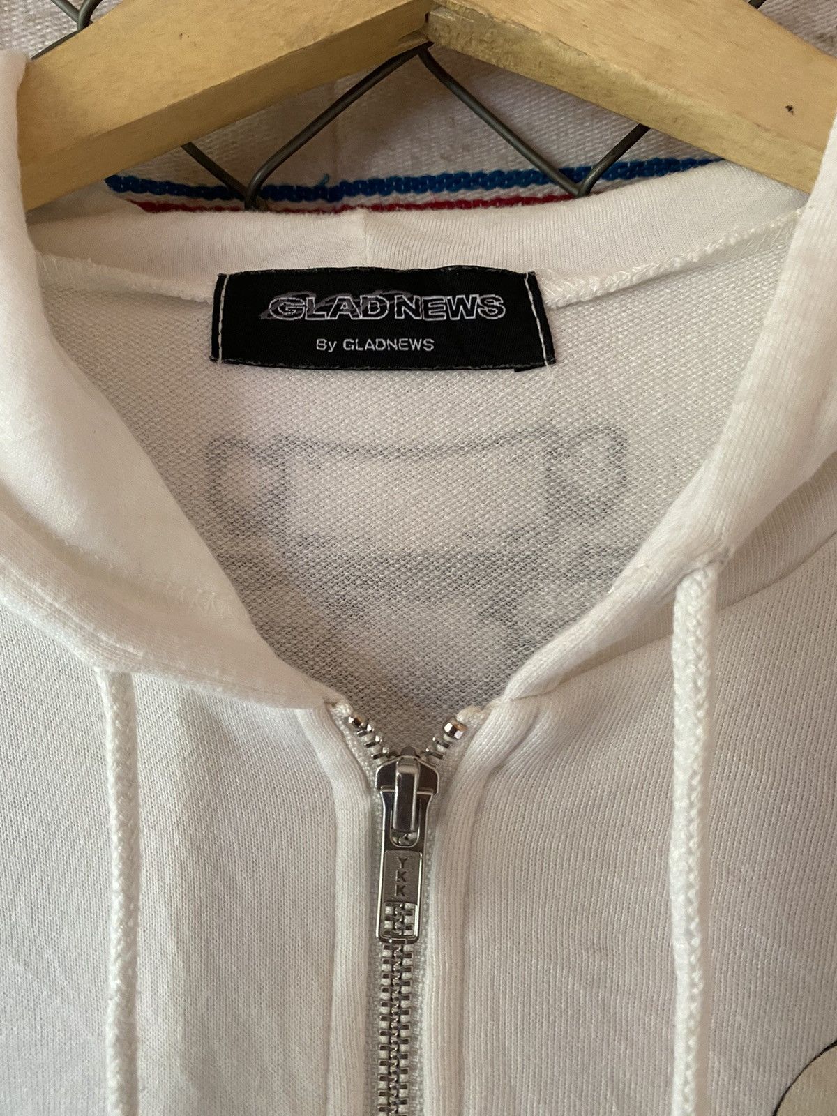 Hysteric Glamour × If Six Was Nine × Japanese Brand Y2k Glad news skelton zip hoodie Size US M / EU 48-50 / 2 - 6 Thumbnail