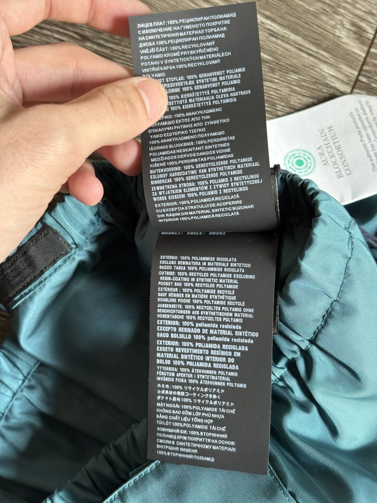 Prada Prada Re Nylon Pants Green Blue Size US 36 / EU 52 - 13 Thumbnail