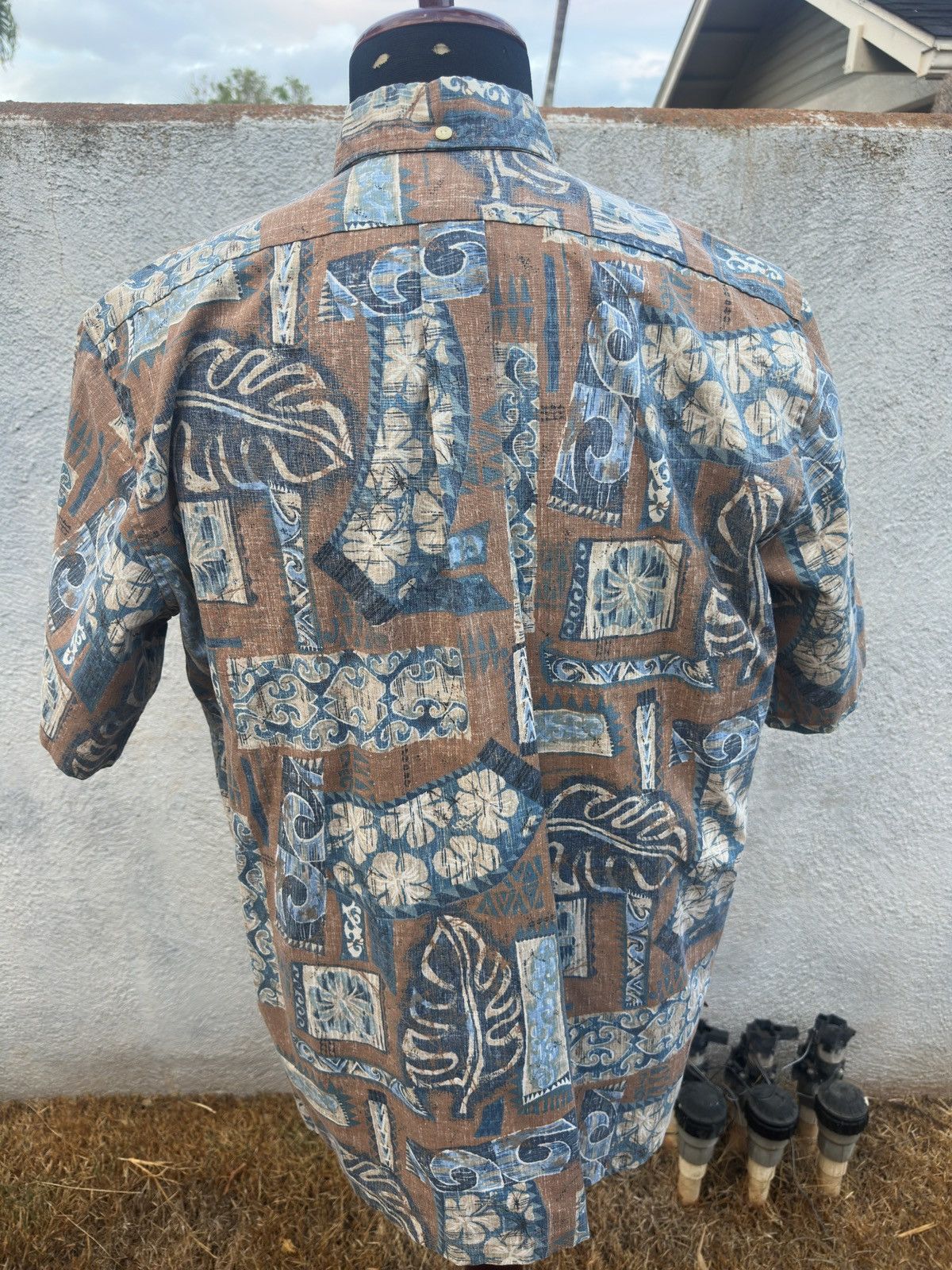 Reyn Spooner PreOwned Reyn Spooner Hawaiian Print Multicolored Men's L Size US L / EU 52-54 / 3 - 2 Thumbnail