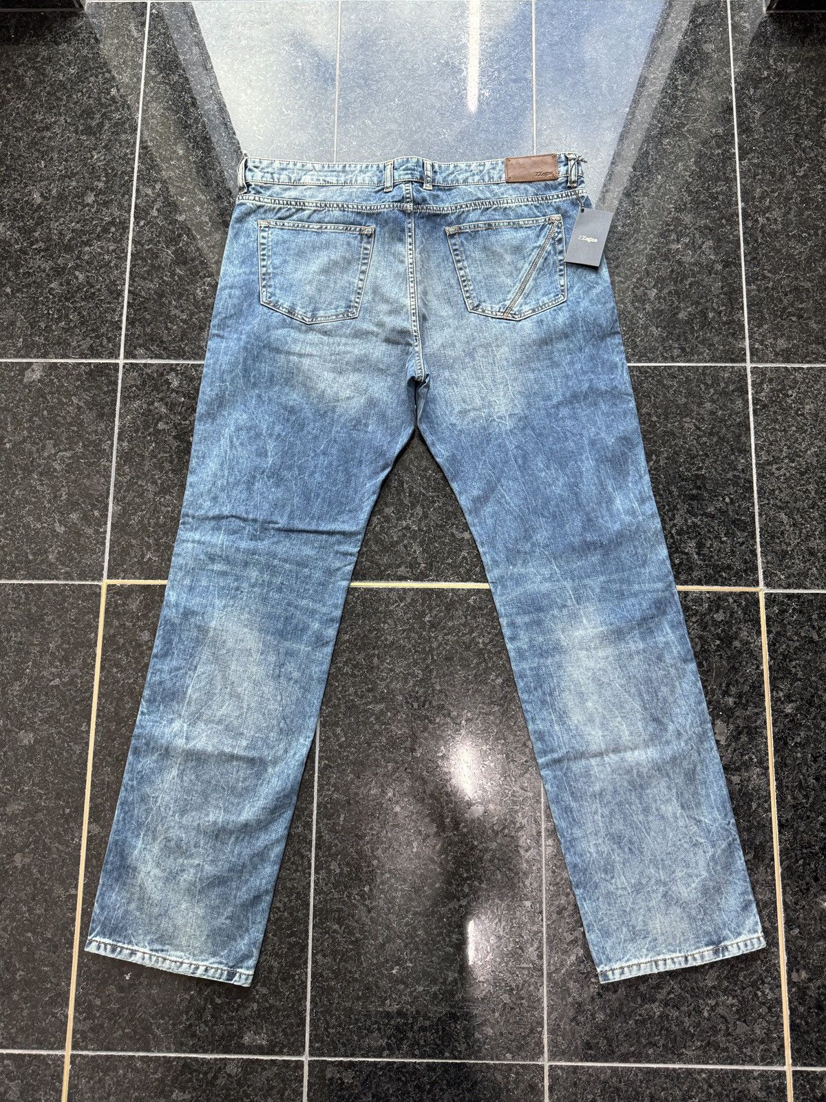 Z Zegna Z Zegna Vintage Regular Rise Jeans Size US 38 / EU 54 - 14 Thumbnail