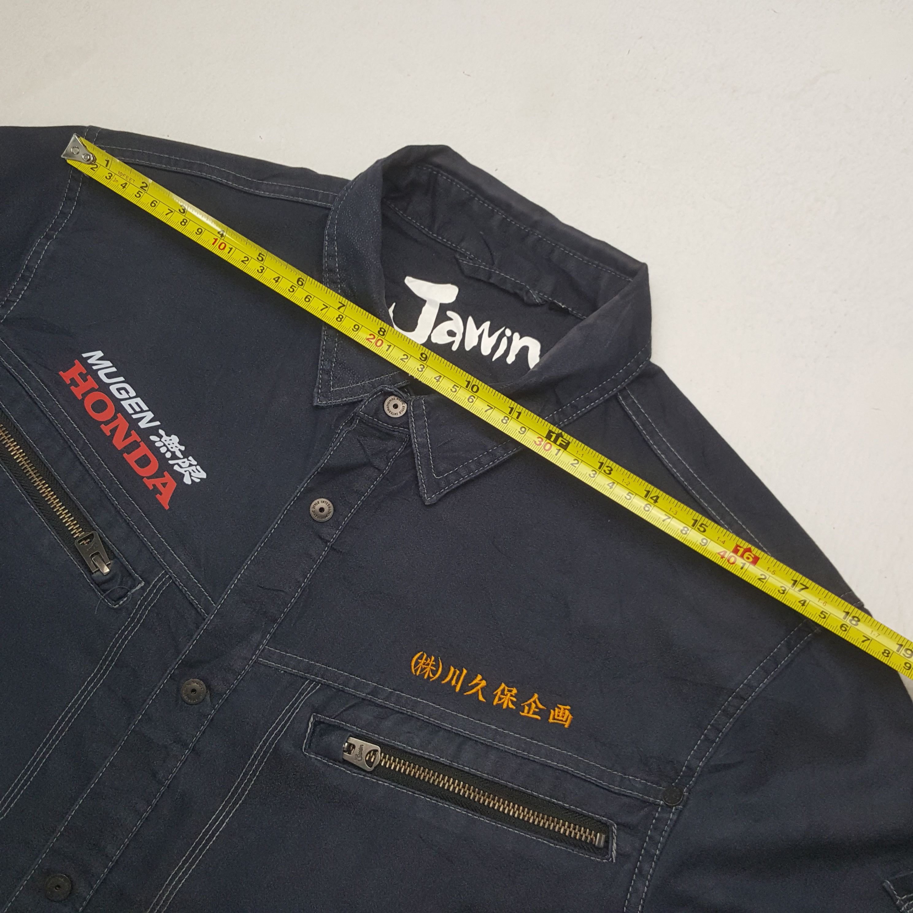 Japanese Brand Vintage Mugen Honda Custom Sport Clio Button Jacket Size US M / EU 48-50 / 2 - 6 Thumbnail