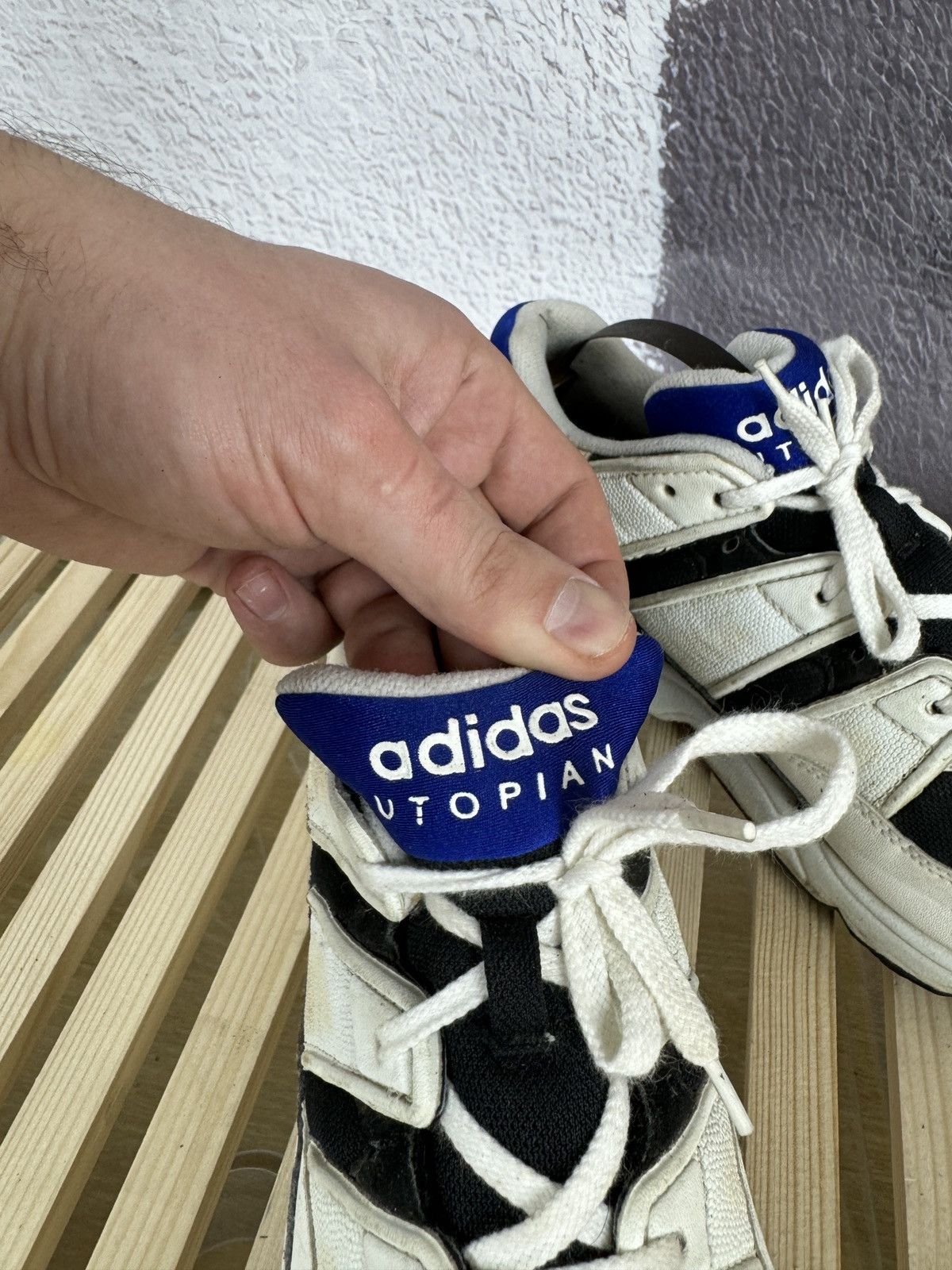 Adidas Adidas Utopian vintage 1995 used low top sneakers Size US 8.5 / EU 41-42 - 13 Thumbnail