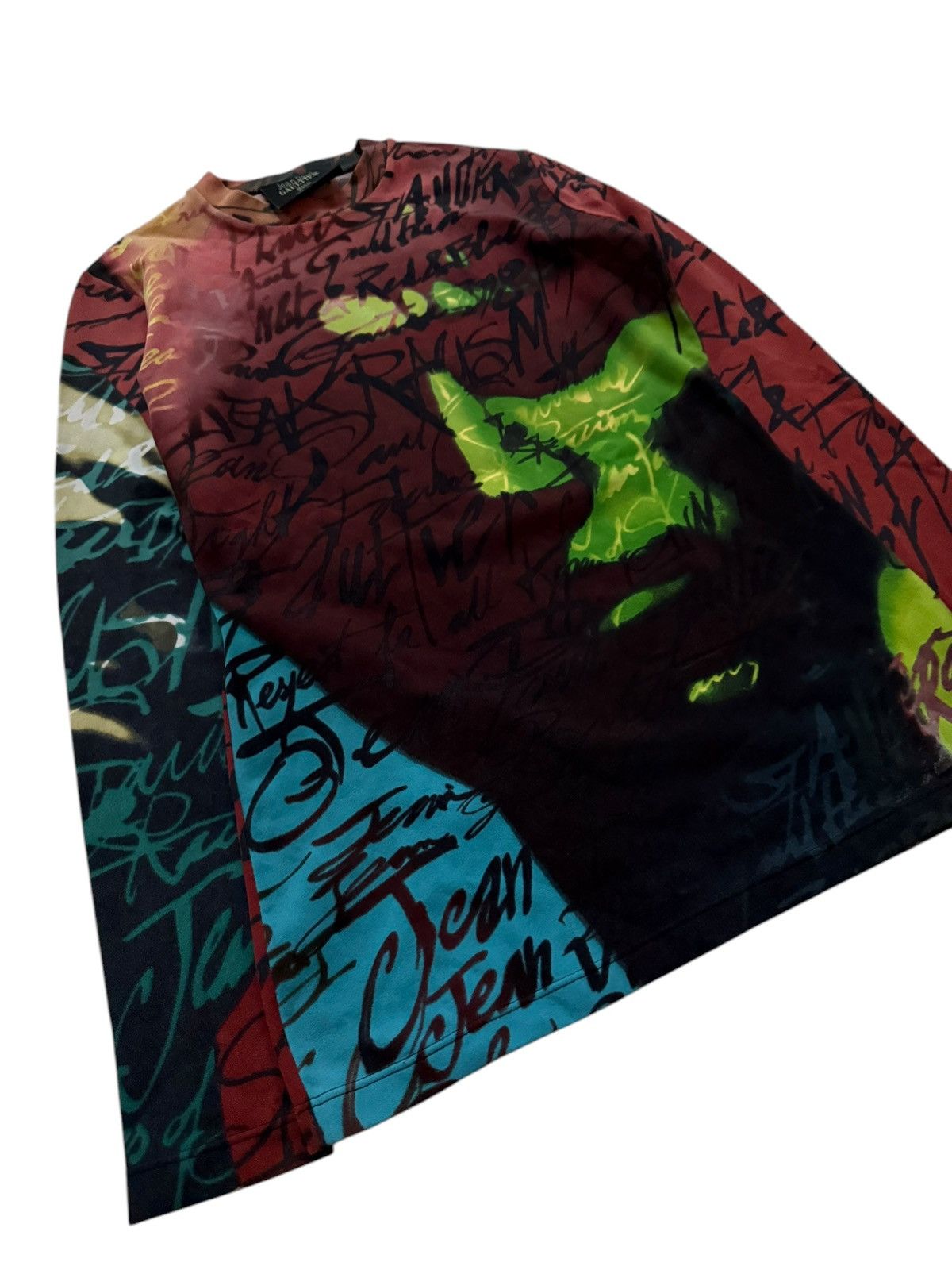 Jean Paul Gaultier AW 97 “Faces” mesh long sleeve Size US M / EU 48-50 / 2 - 3 Thumbnail