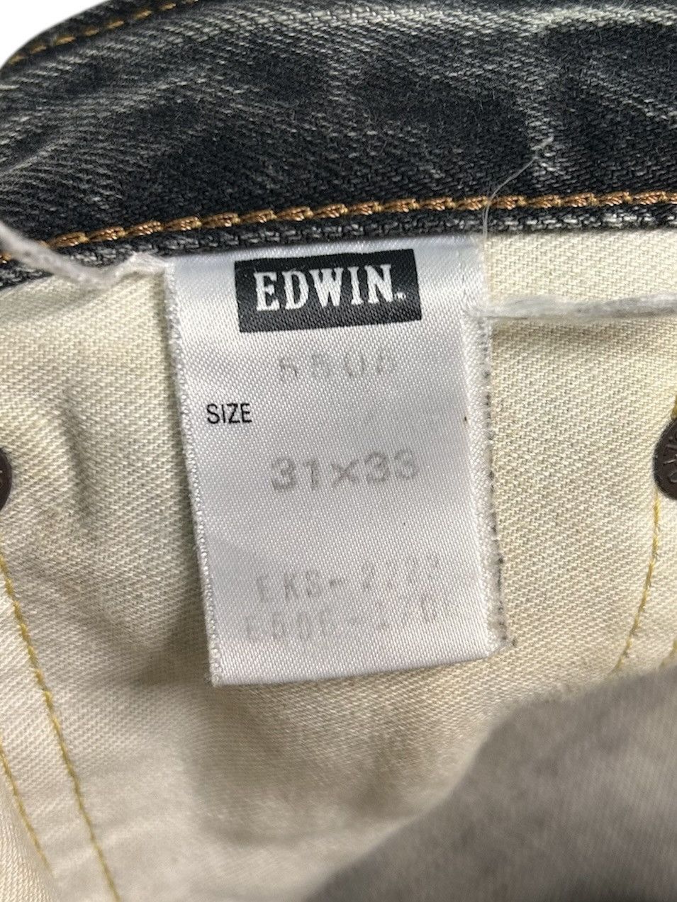 Edwin Edwin selvedge 505zx Size US 31 - 6 Thumbnail