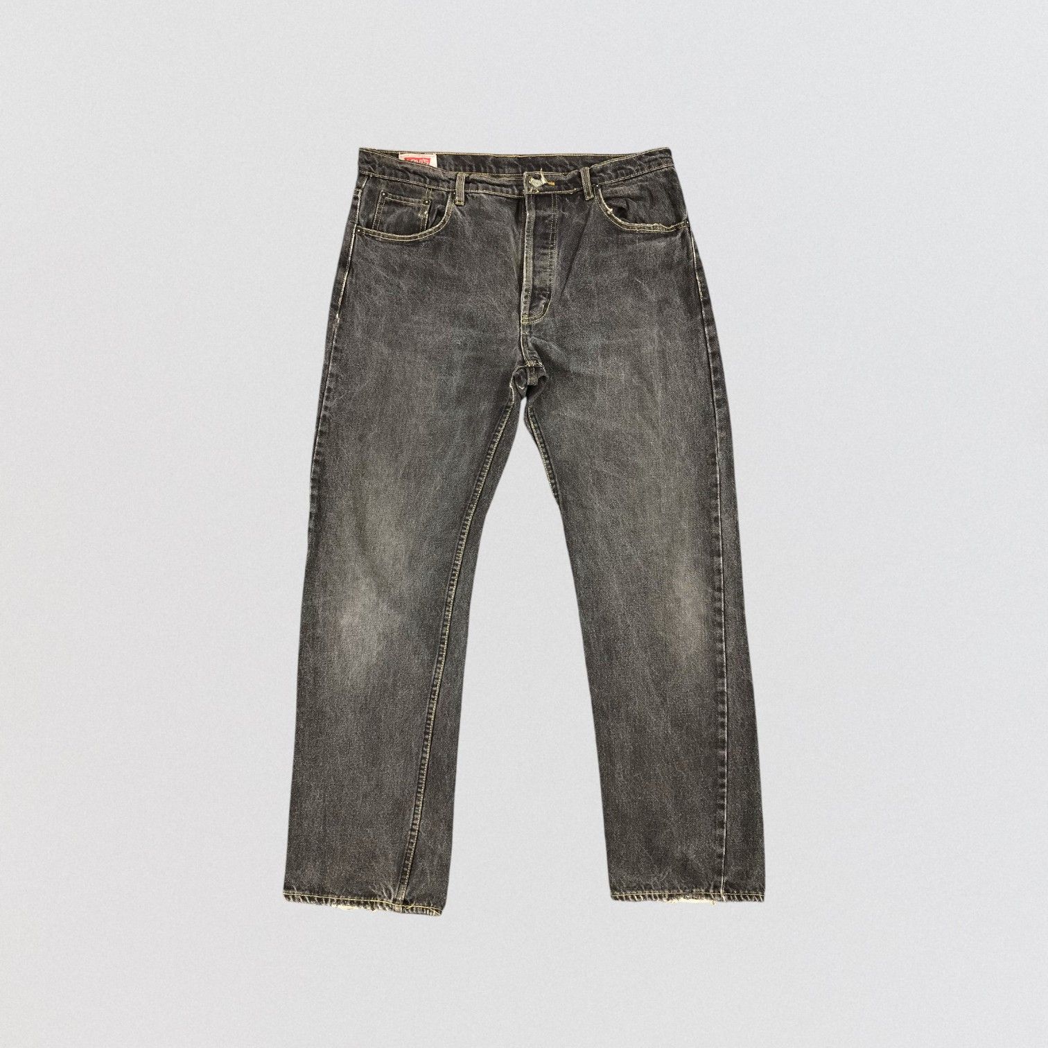 Levi's Vintage 90s Distress Levis 501 Earth Tone Jeans-JM1587 Size US 38 / EU 54 - 1 Thumbnail