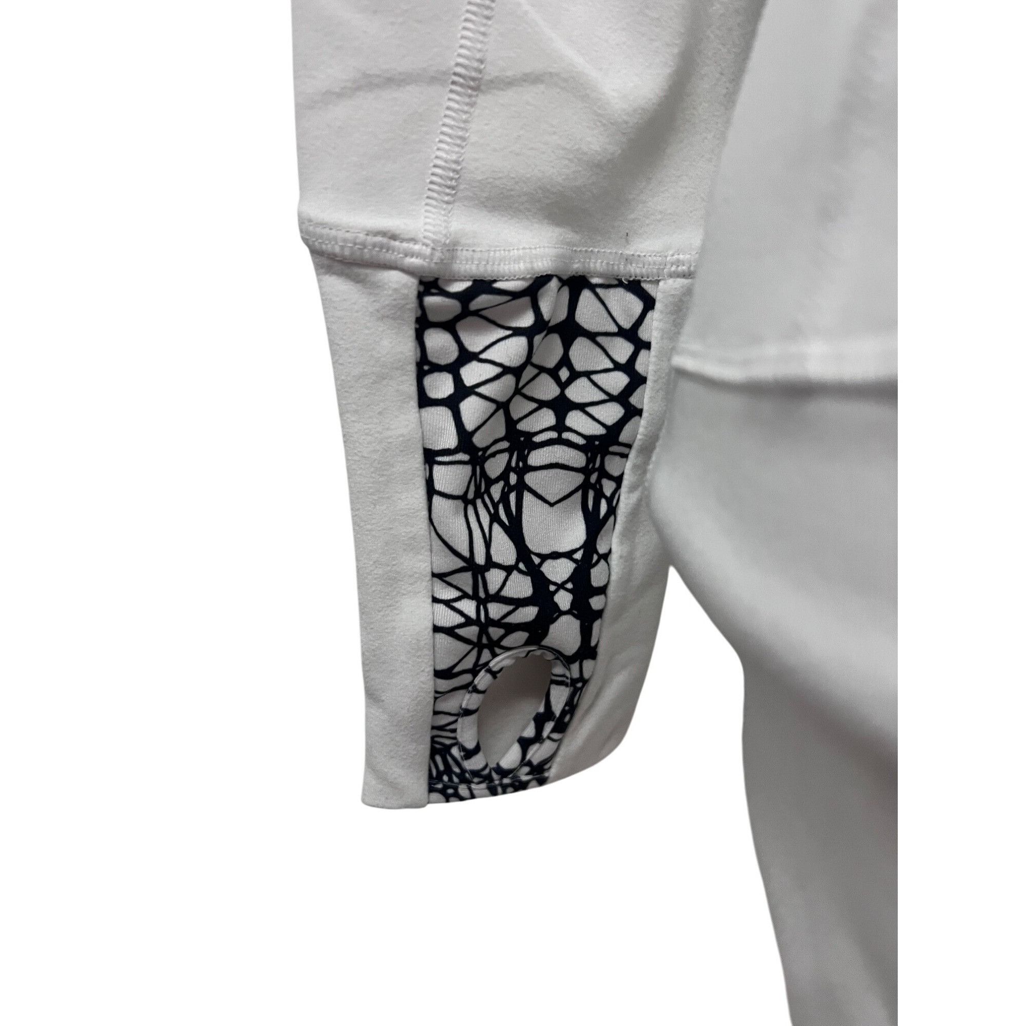 Lululemon Lululemon Womens White Scuba Hoodie Zip Up Jacket Sz 4 Zip P Size S / US 4 / IT 40 - 13 Thumbnail