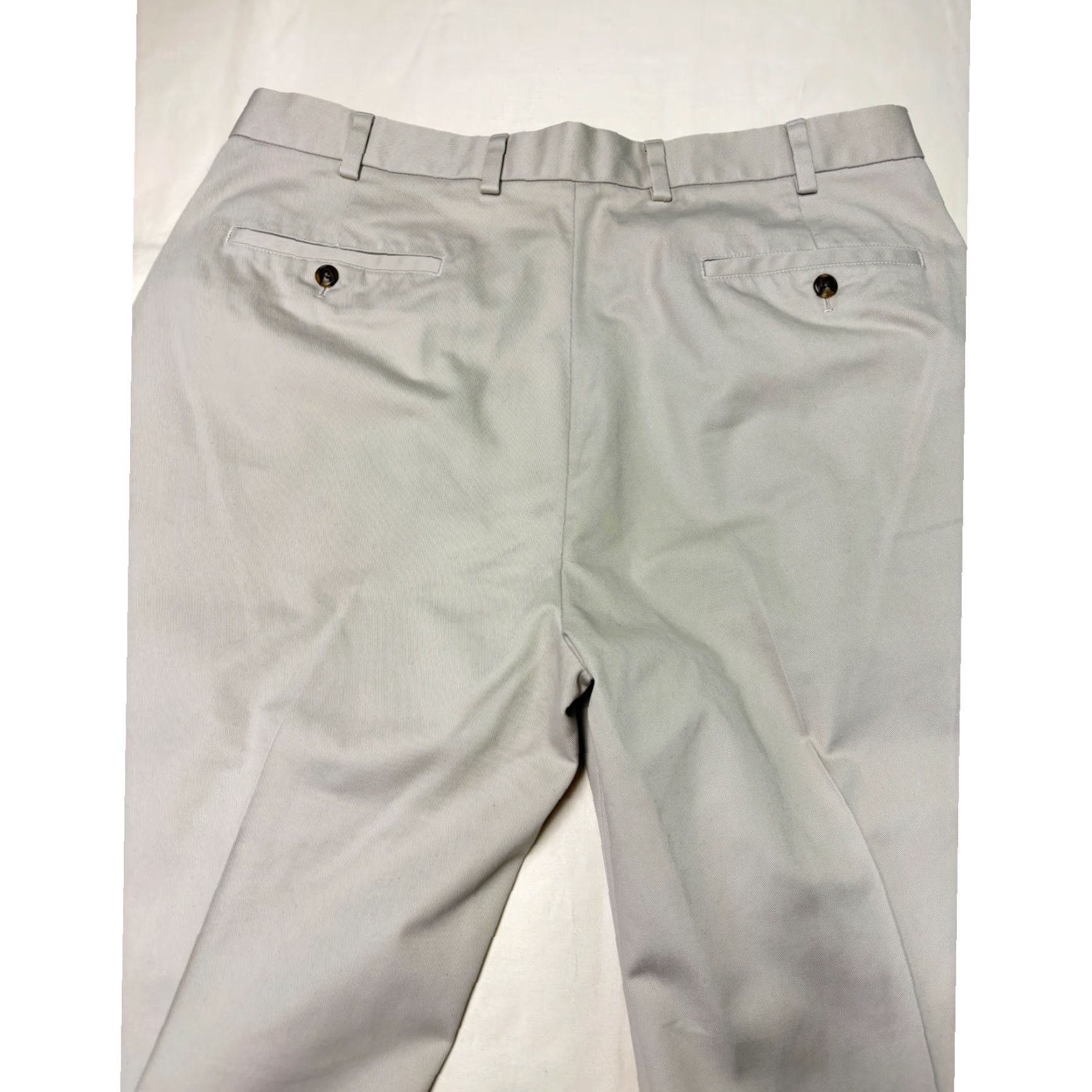 Brooks Brothers Brooks Brothers Advantage Chino Elliot Pants Beige Regular 38x32 Cotton Pleated Buttons ZIP Mens Pants Boy? Size US 38 / EU 54 - 7 Thumbnail