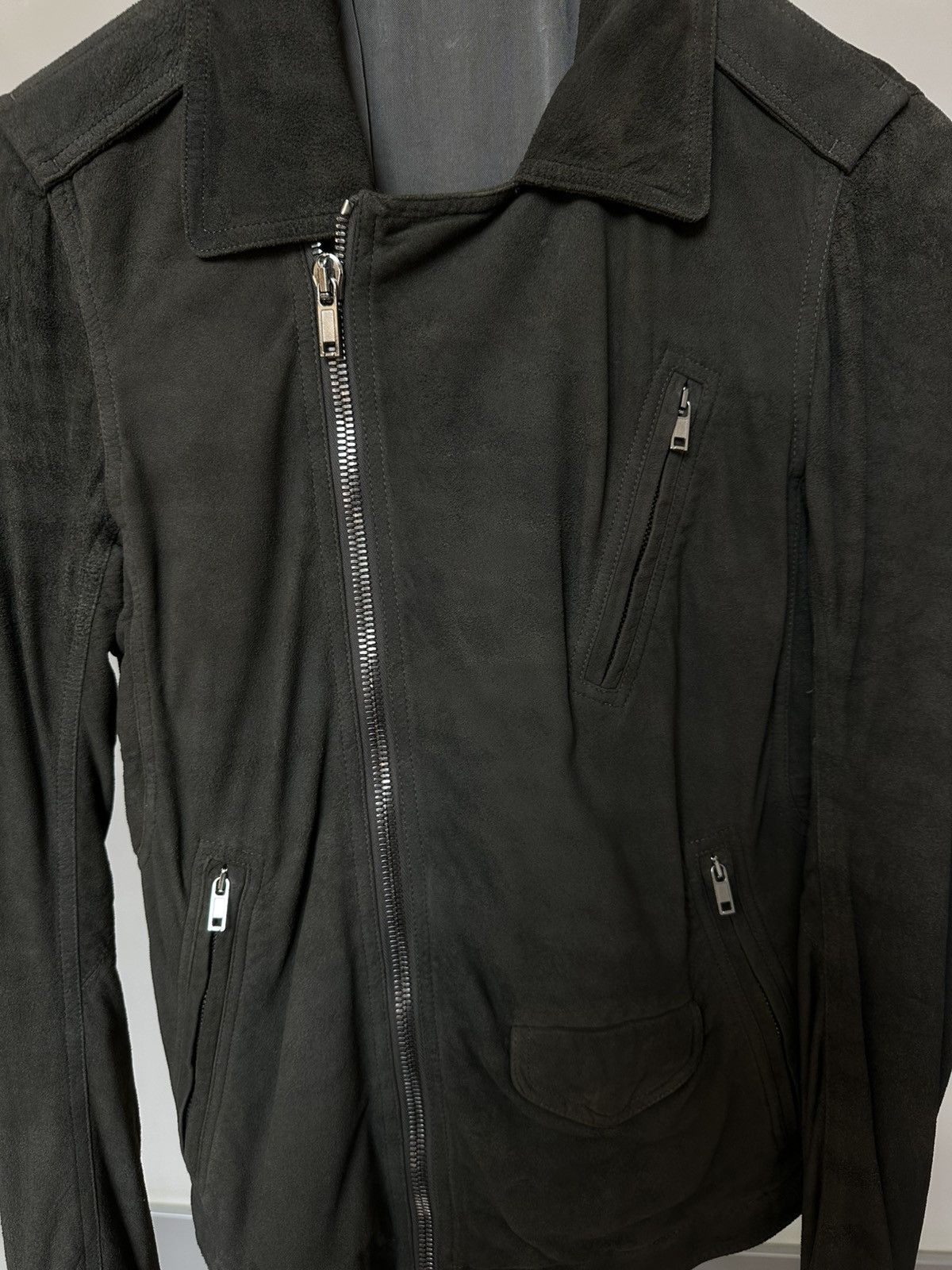 Rick Owens Rick Owens Lambskin Biker Jacket Size US S / EU 44-46 / 1 - 5 Thumbnail