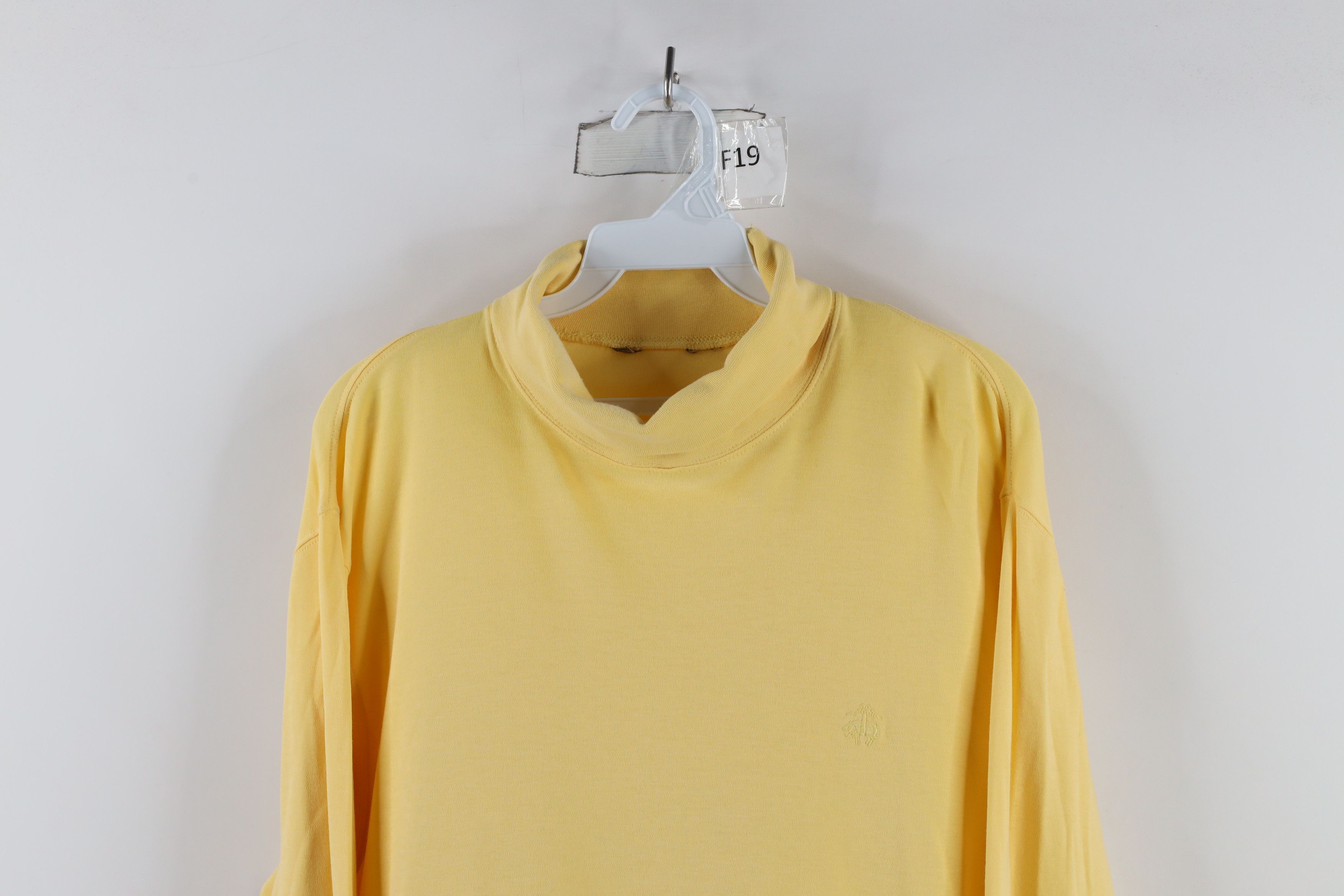 Brooks Brothers × Vintage Vintage 90s Brooks Brothers Long Sleeve Turtleneck T-Shirt Size US L / EU 52-54 / 3 - 2 Thumbnail