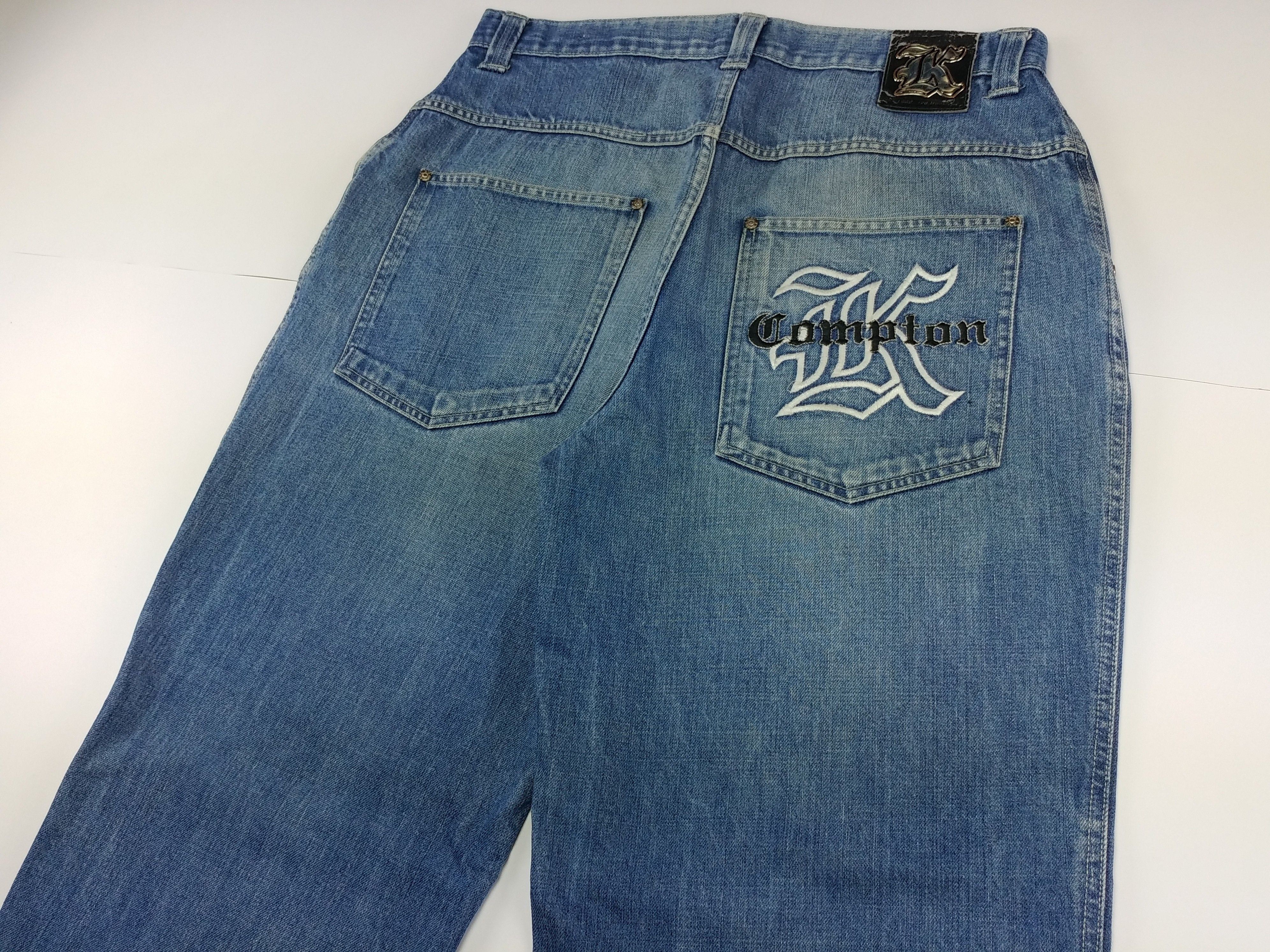 Karl Kani KARL KANI jeans, Compton baggy, vintage Kani, 90s hip hop 32 Size US 32 / EU 48 - 5 Thumbnail