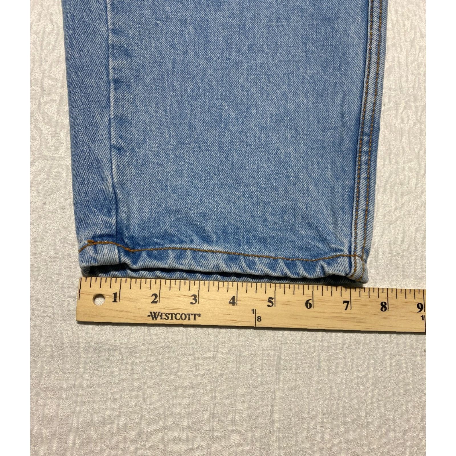 Gloria Vanderbilt VINTAGE Gloria Vanderbilt Jeans Womens 24W Newport Classic Fit Tapered Blue Denim Size 25" / US 0 / IT 36 - 8 Thumbnail