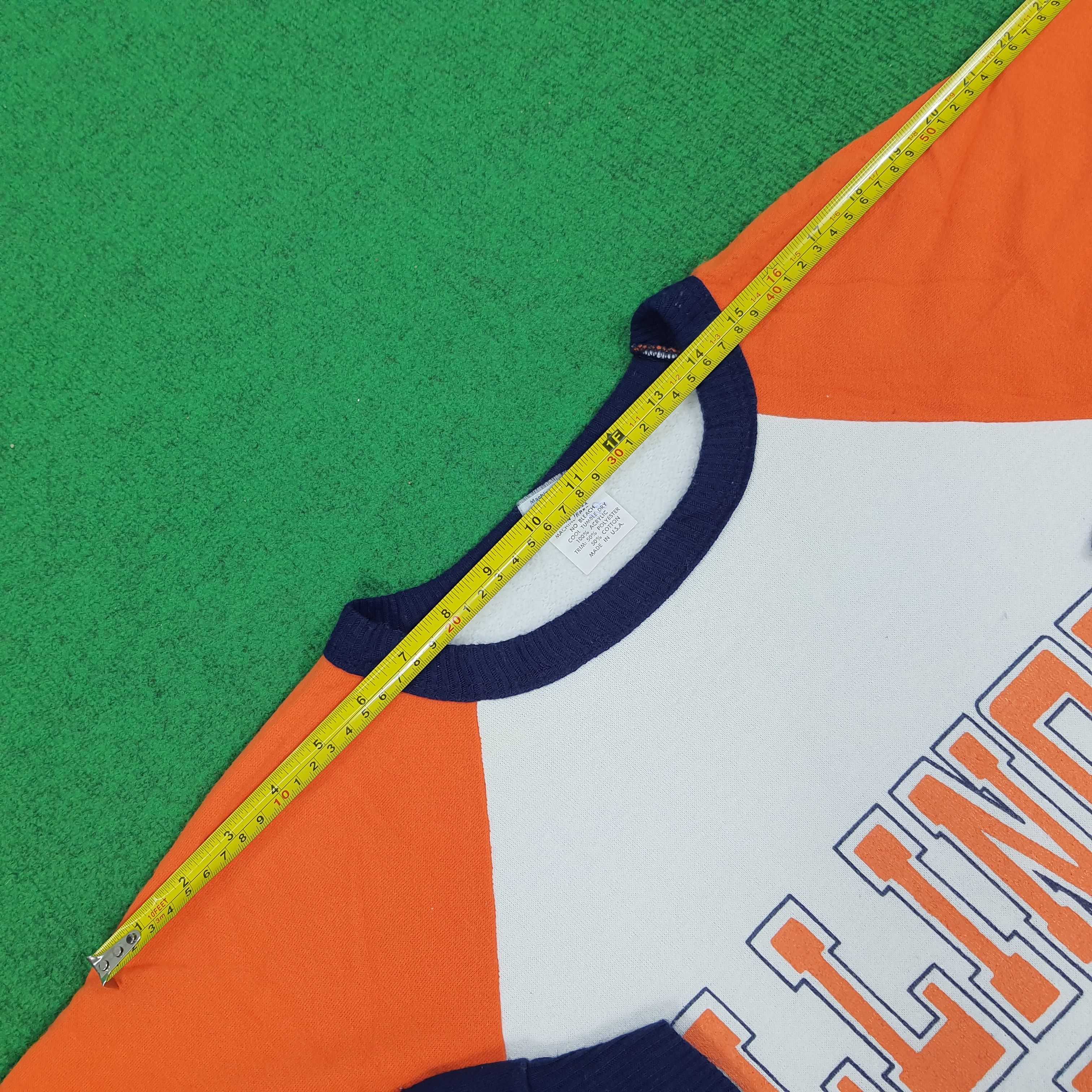 NBA × Vintage Vintage Illinois Illini NBA Basketball Team Sweatshirts Size US M / EU 48-50 / 2 - 7 Thumbnail