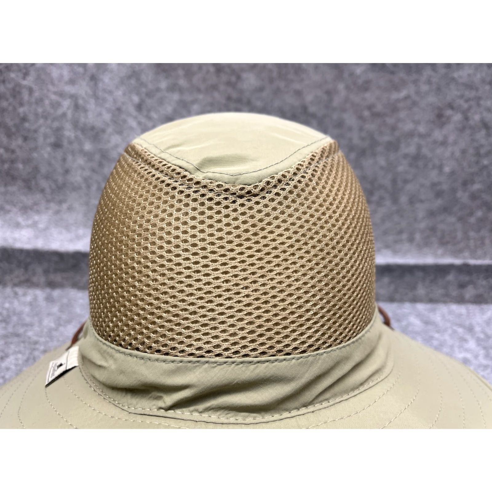 Vintage Elysiumland Bucket Hat Adult One Size Green Nylon Lightweight Adjustable for Fishing Camping Outdoor Mens Size ONE SIZE - 2 Thumbnail