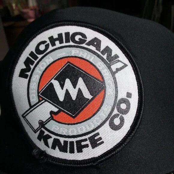 Other Vintage Michigan Knife Company Patch Snap Trucker Hat Cap Size ONE SIZE - 2 Thumbnail