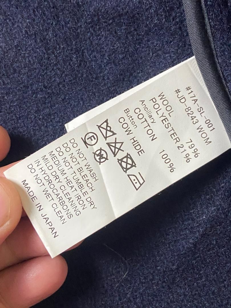 Danton Danton Wool Jacket with Round Collar (198) Size US XXS / EU 40 - 4 Thumbnail