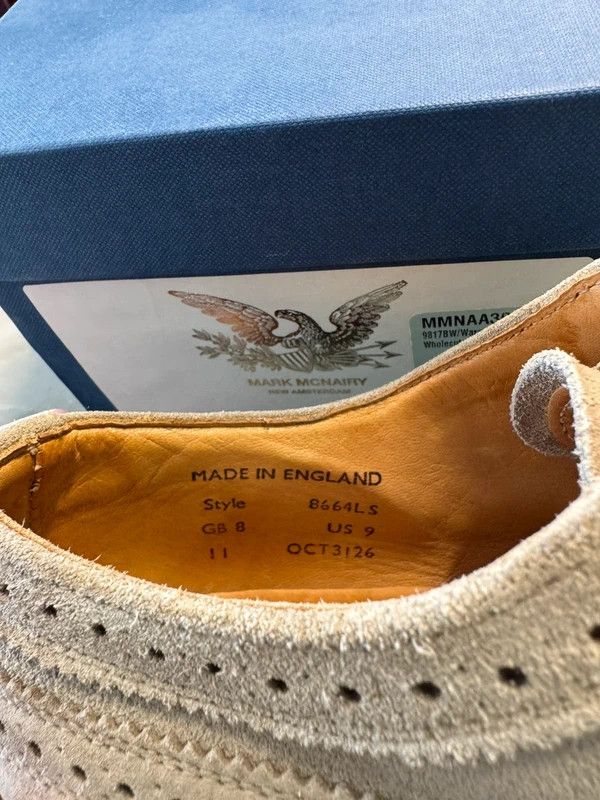 Mark McNairy Mark McNairy longwing suede brogues us9 Size US 9 / EU 42 - 5 Thumbnail