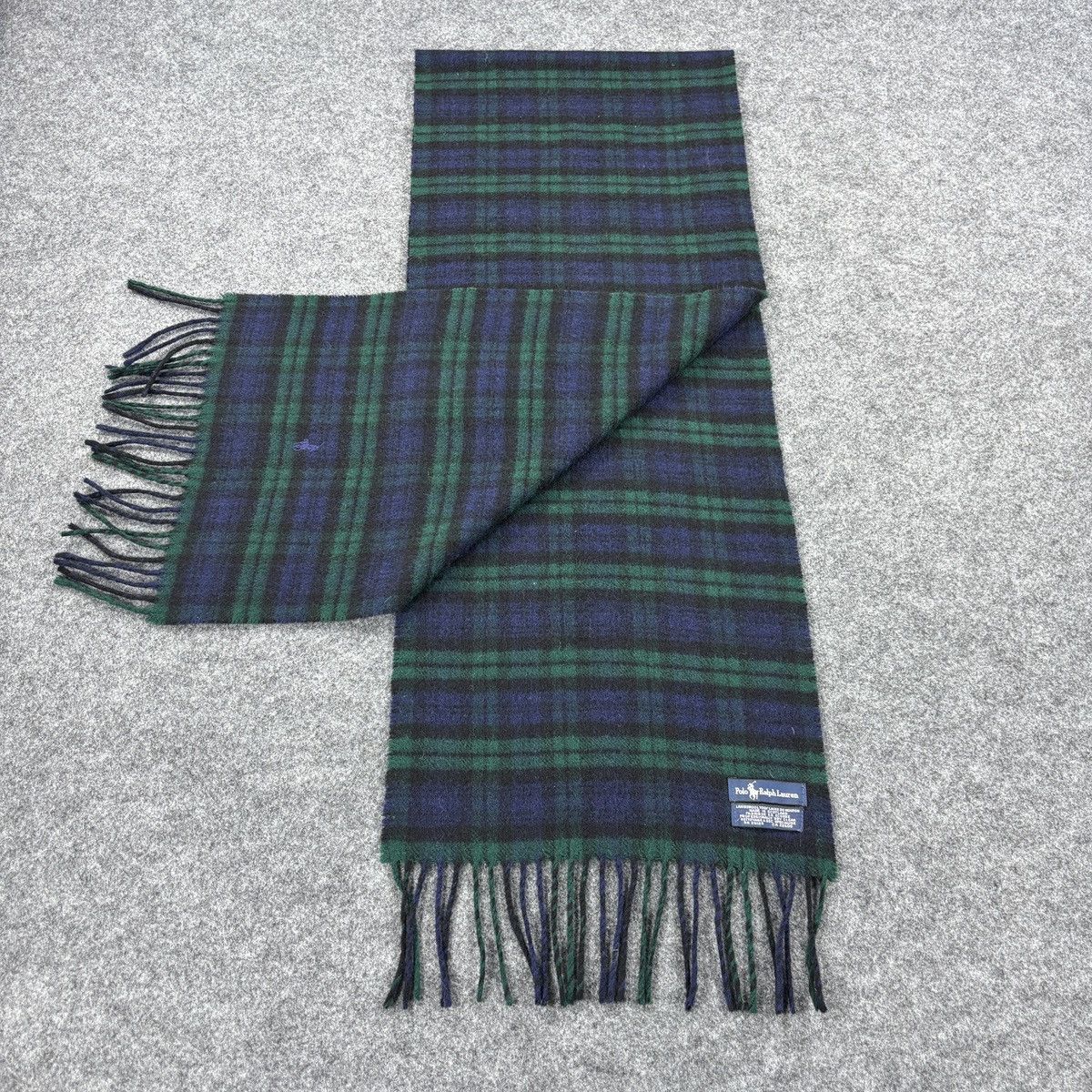 Polo Ralph Lauren × Vintage Polo Ralph Lauren Scarf # D750 # Muffler # Neckwear Size ONE SIZE - 6 Thumbnail