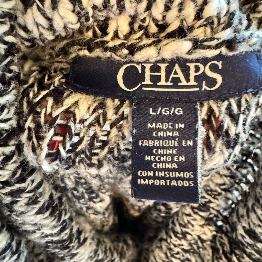Chaps Chaps Women's Cowlneck Sweater Size L Multicolor Long Sleev Size L / US 10 / IT 46 - 6 Thumbnail