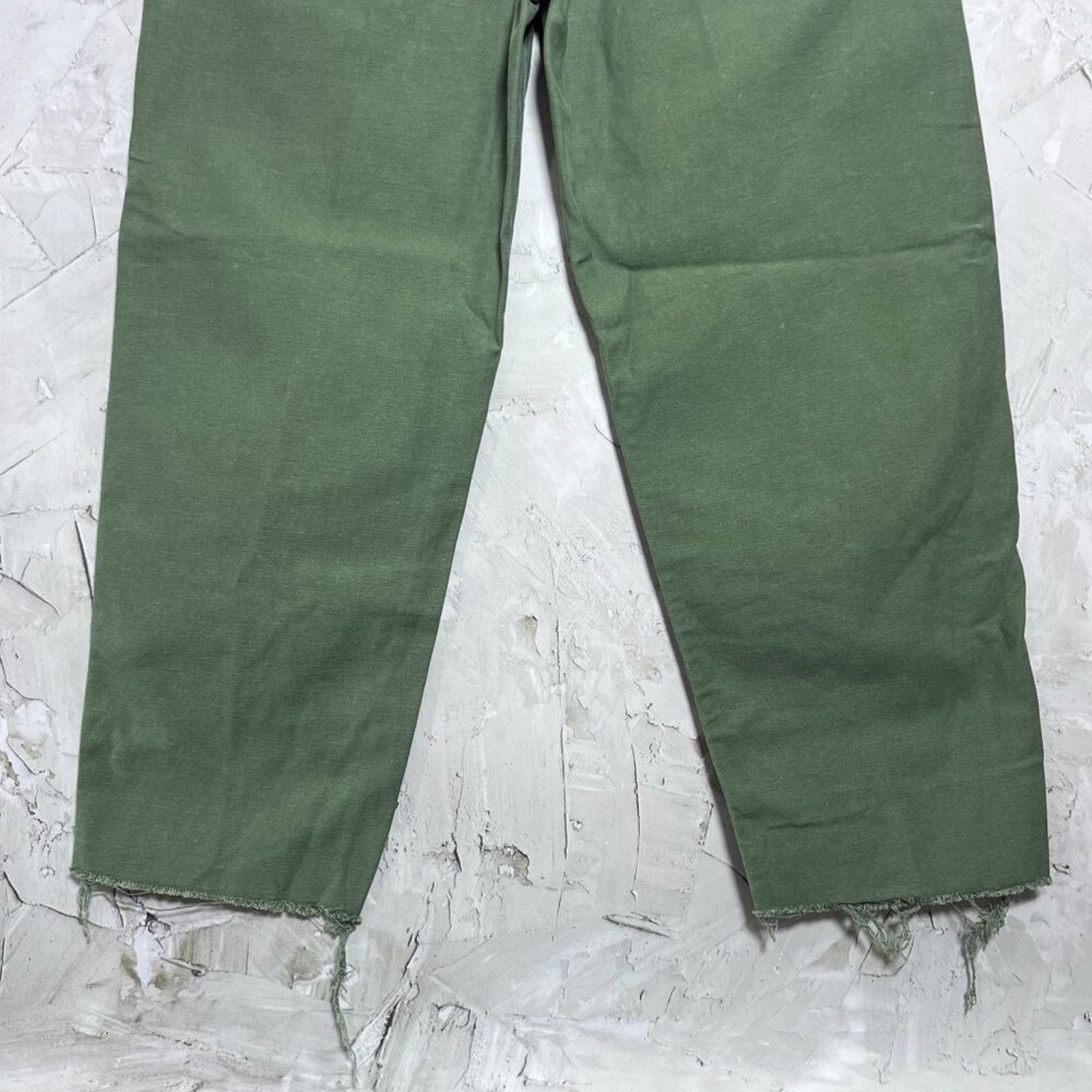 MOTHER MOTHER Private Ankle Jean Green High Rise Size 30 Size 30" / US 8 / IT 44 - 11 Thumbnail