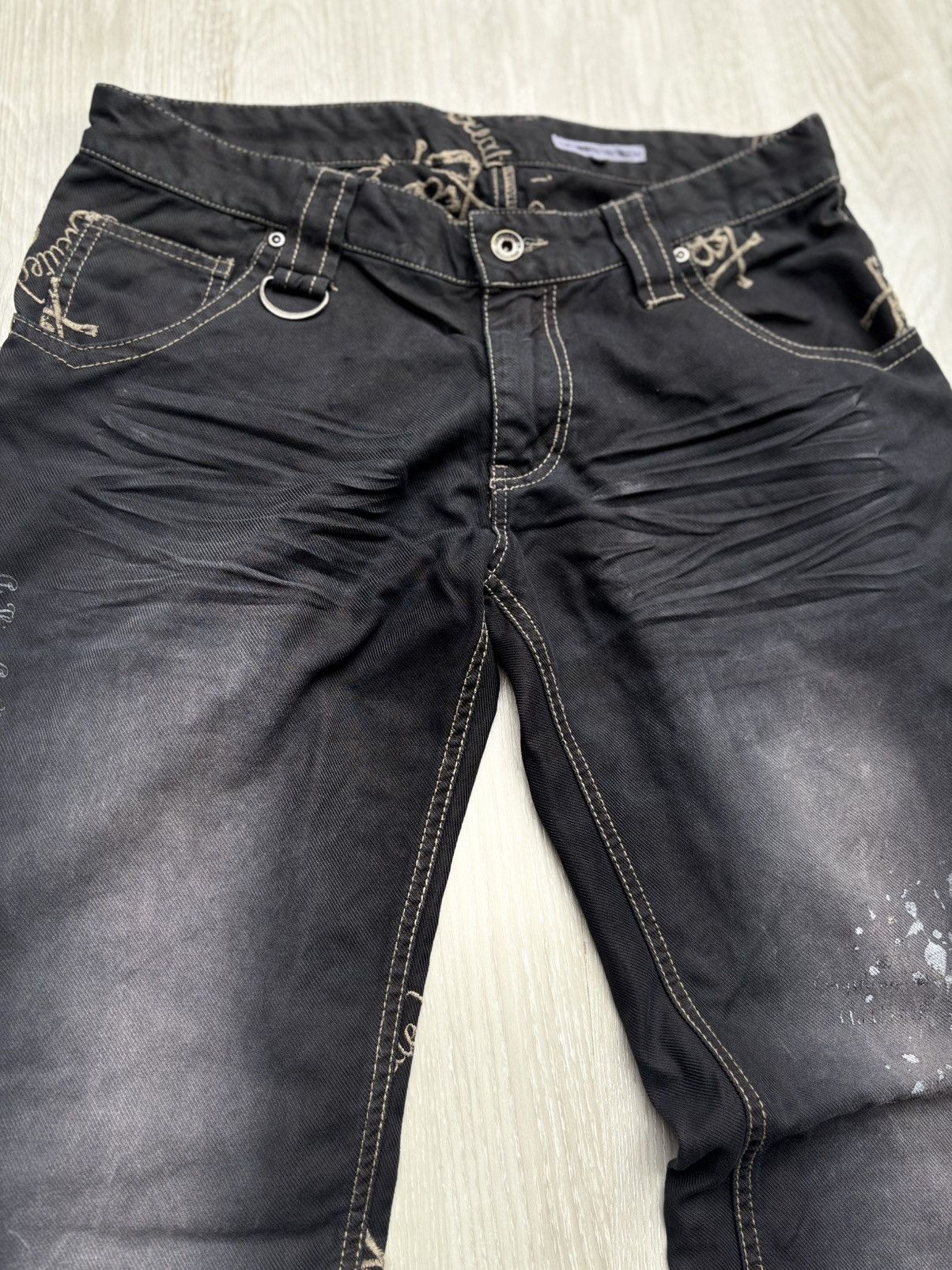 semanticdesign SEMANTIC DESIGN skull jeans Size US 30 / EU 46 - 3 Thumbnail