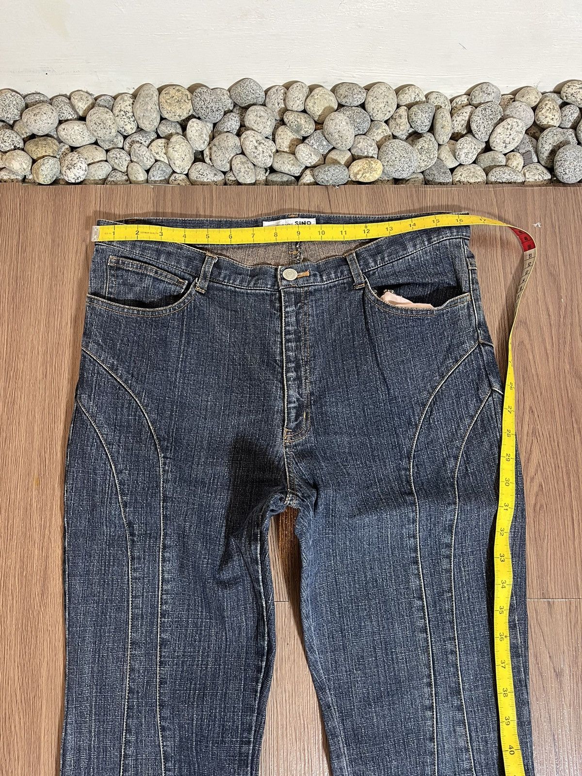 Hysteric Glamour Sino japan flared distressed denim Size US 34 / EU 50 - 15 Thumbnail