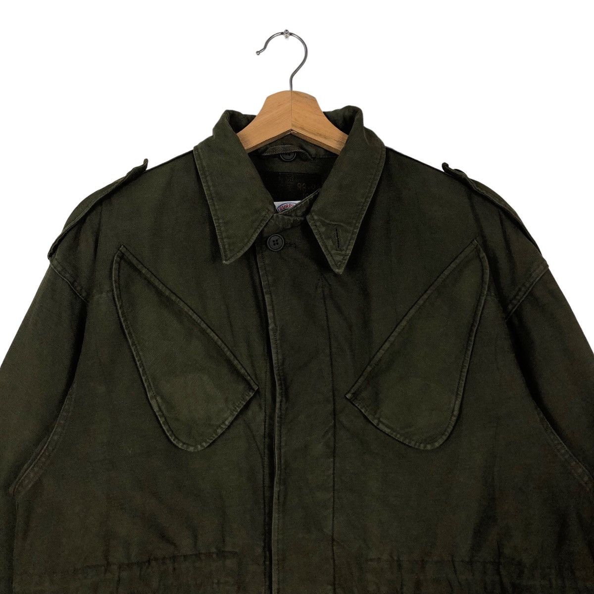 Vintage 🔥40’s True Vintage Slant Pocket Cargo Inspector Jacket Size US M / EU 48-50 / 2 - 2 Thumbnail