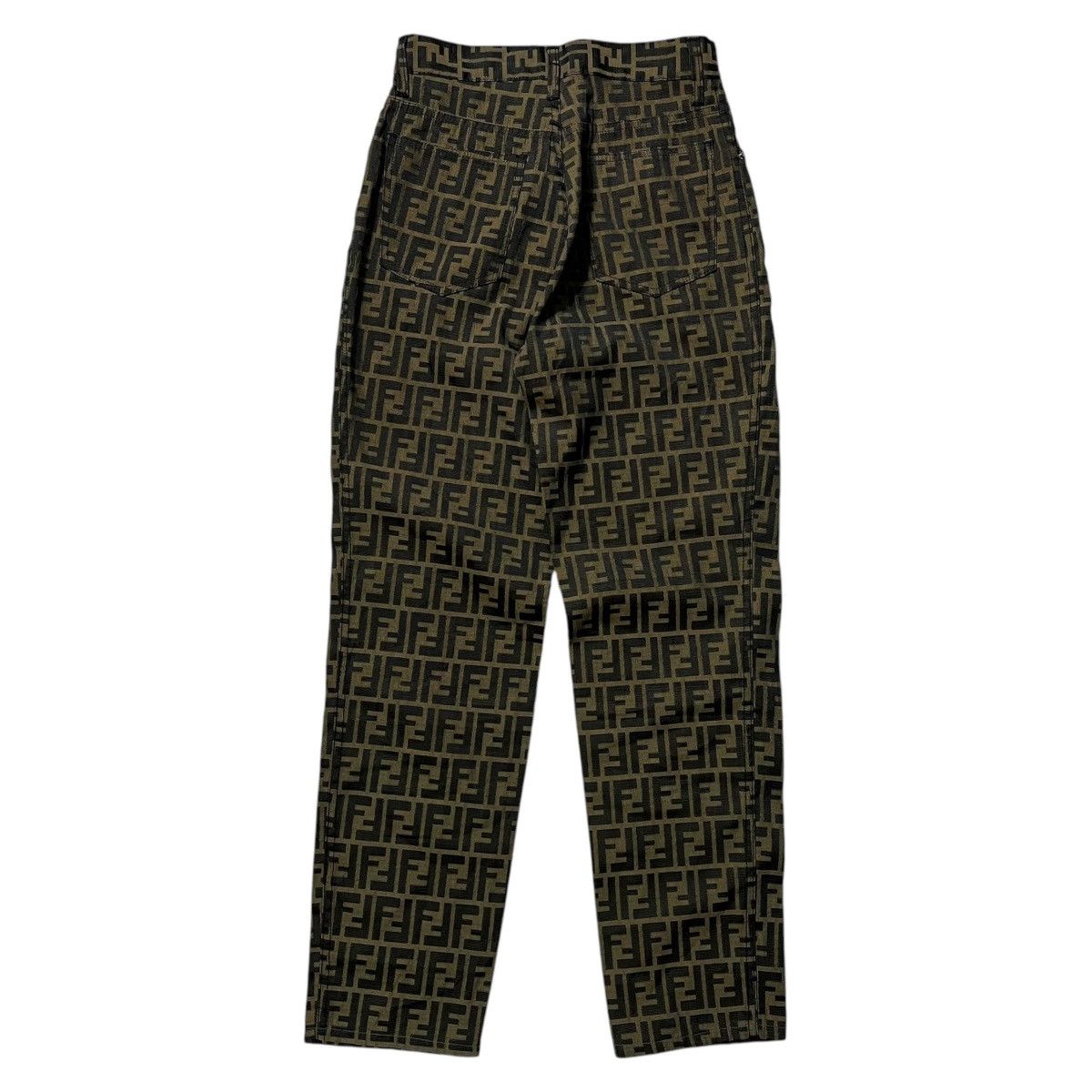 Fendi × Vintage Vintage Fendi Zucca Monogram Pants Size US 26 / EU 42 - 2 Thumbnail