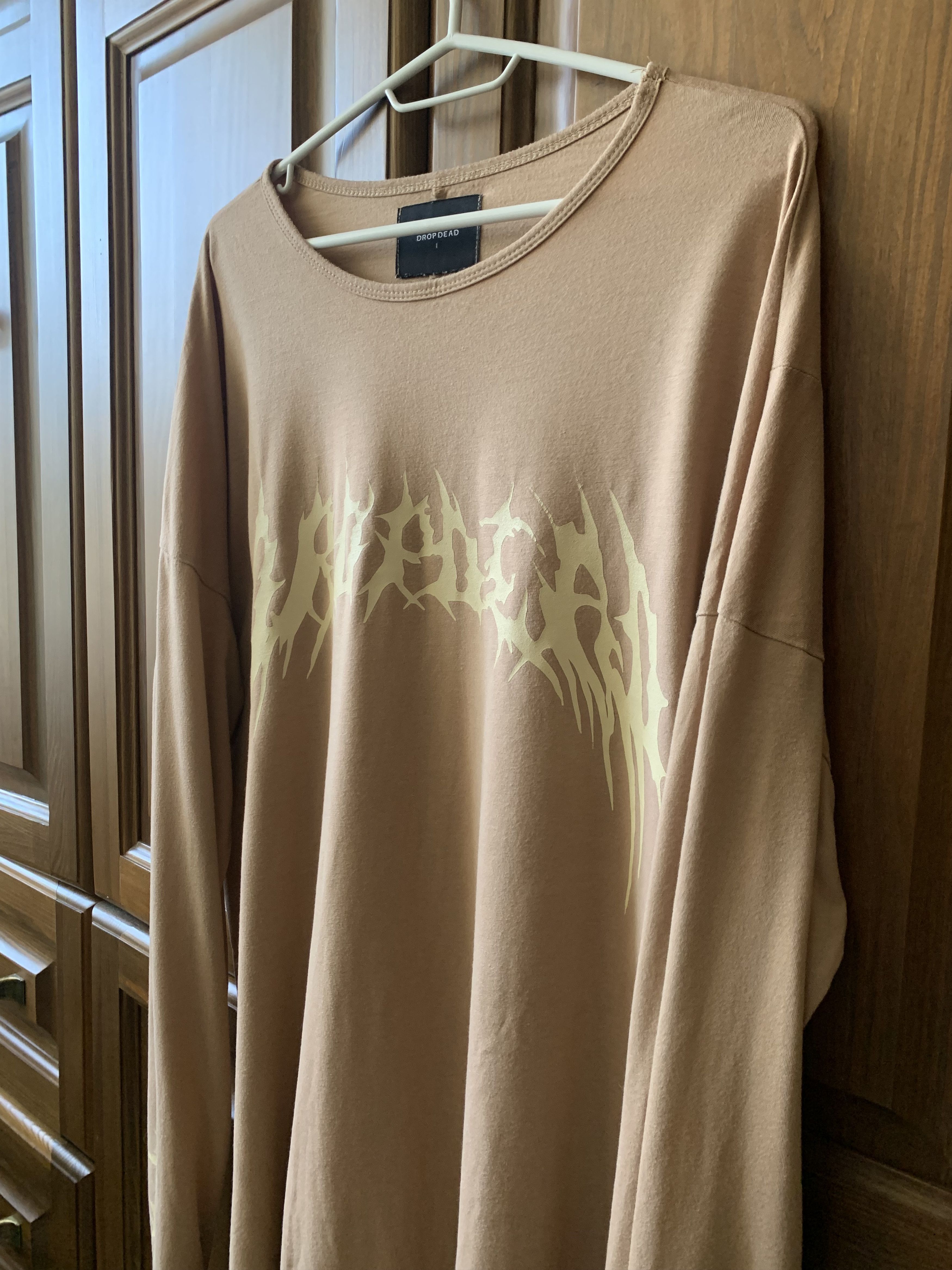 Drop Dead Clothing Drop Dead Longsleeve Rare Vintage Archive Emo Punk Metal y2k Size US L / EU 52-54 / 3 - 2 Thumbnail