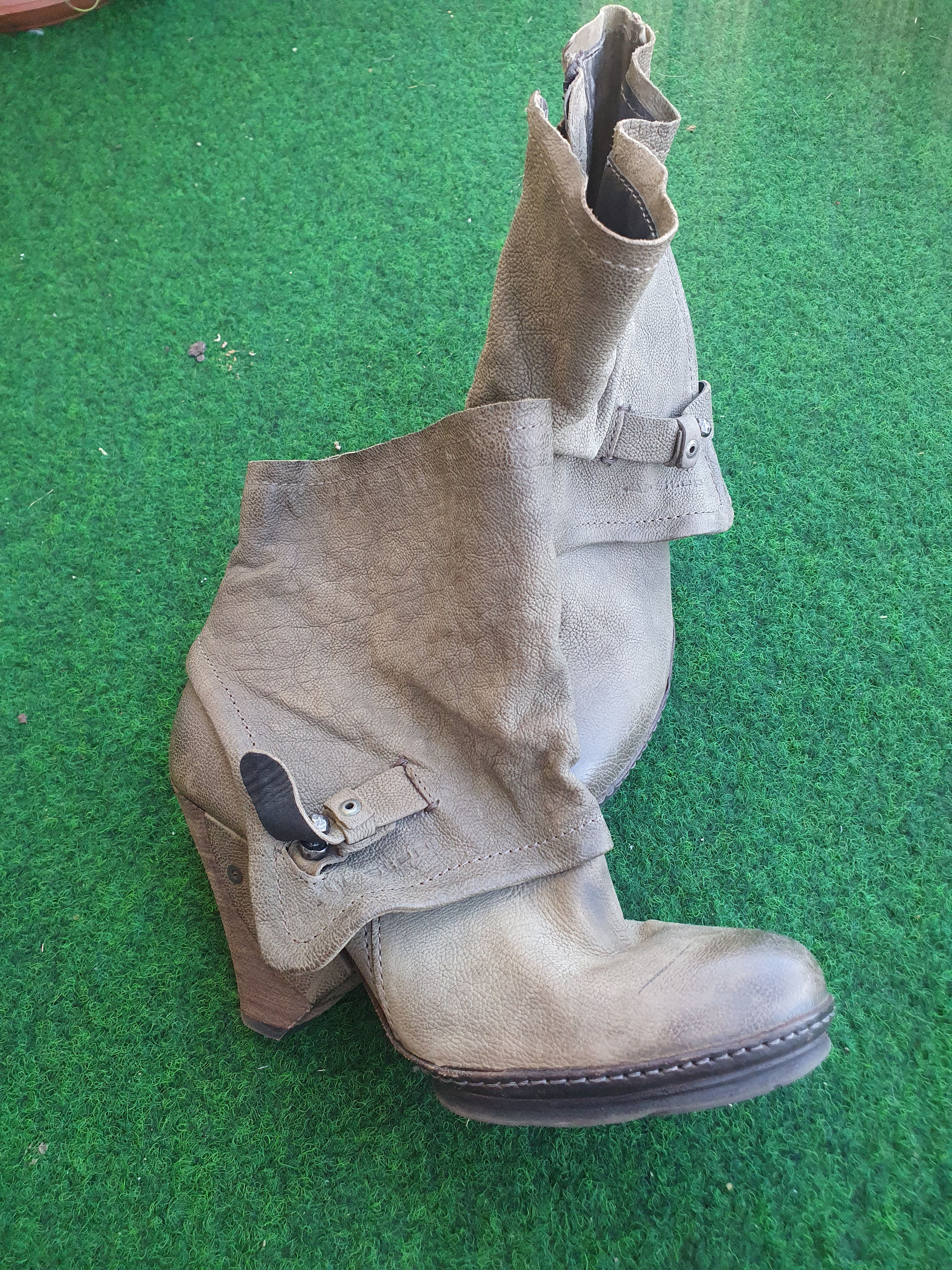 A.S.98 Airstep Leather Ankle Straps Boots sz 40 Size US 10 / IT 40 - 17 Thumbnail