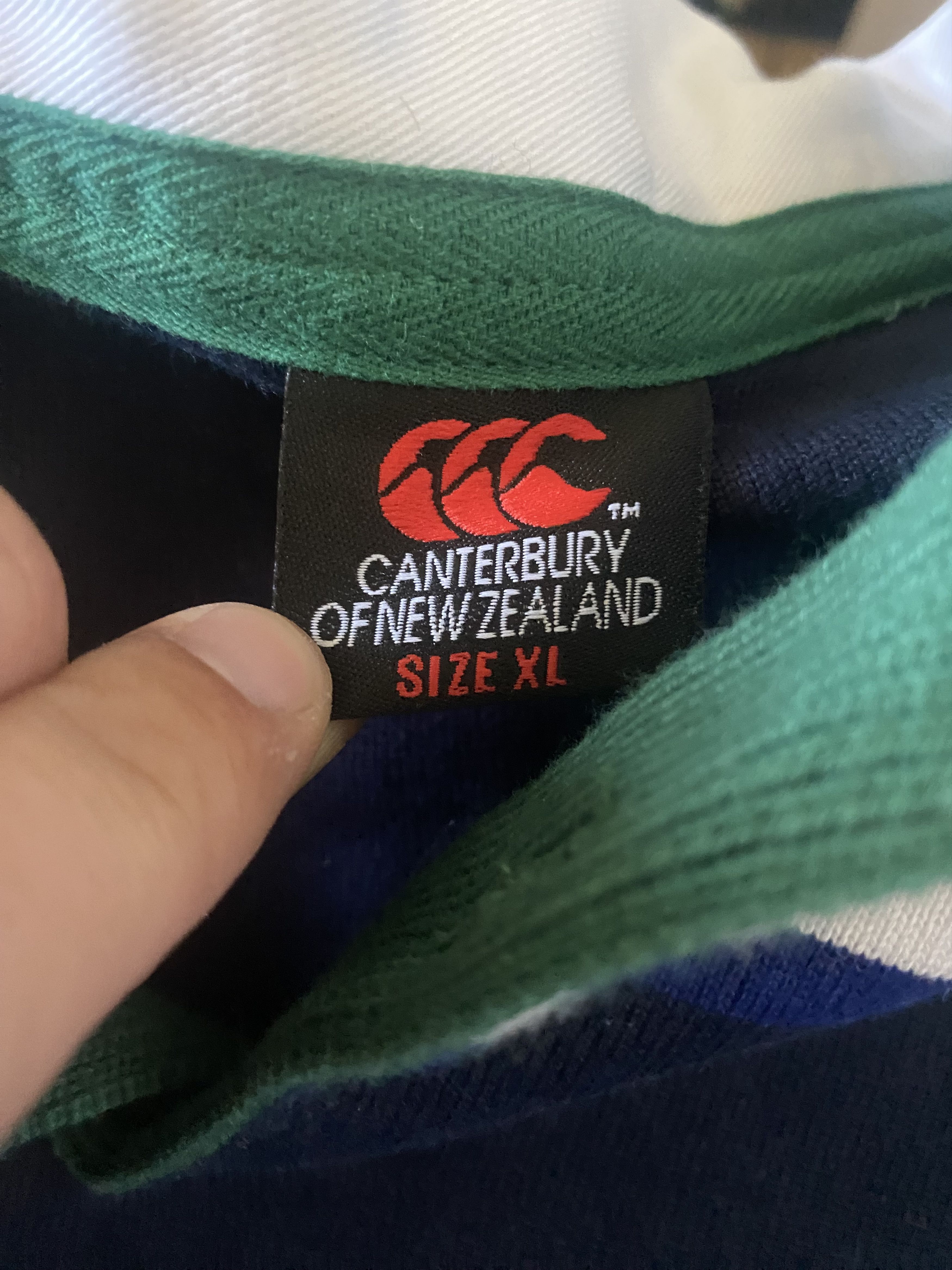 Canterbury of New Zealand Rugby Jersey RBS Nations - XL - #6 - Canterbury - UNIQUE Size US XL / EU 56 / 4 - 3 Thumbnail