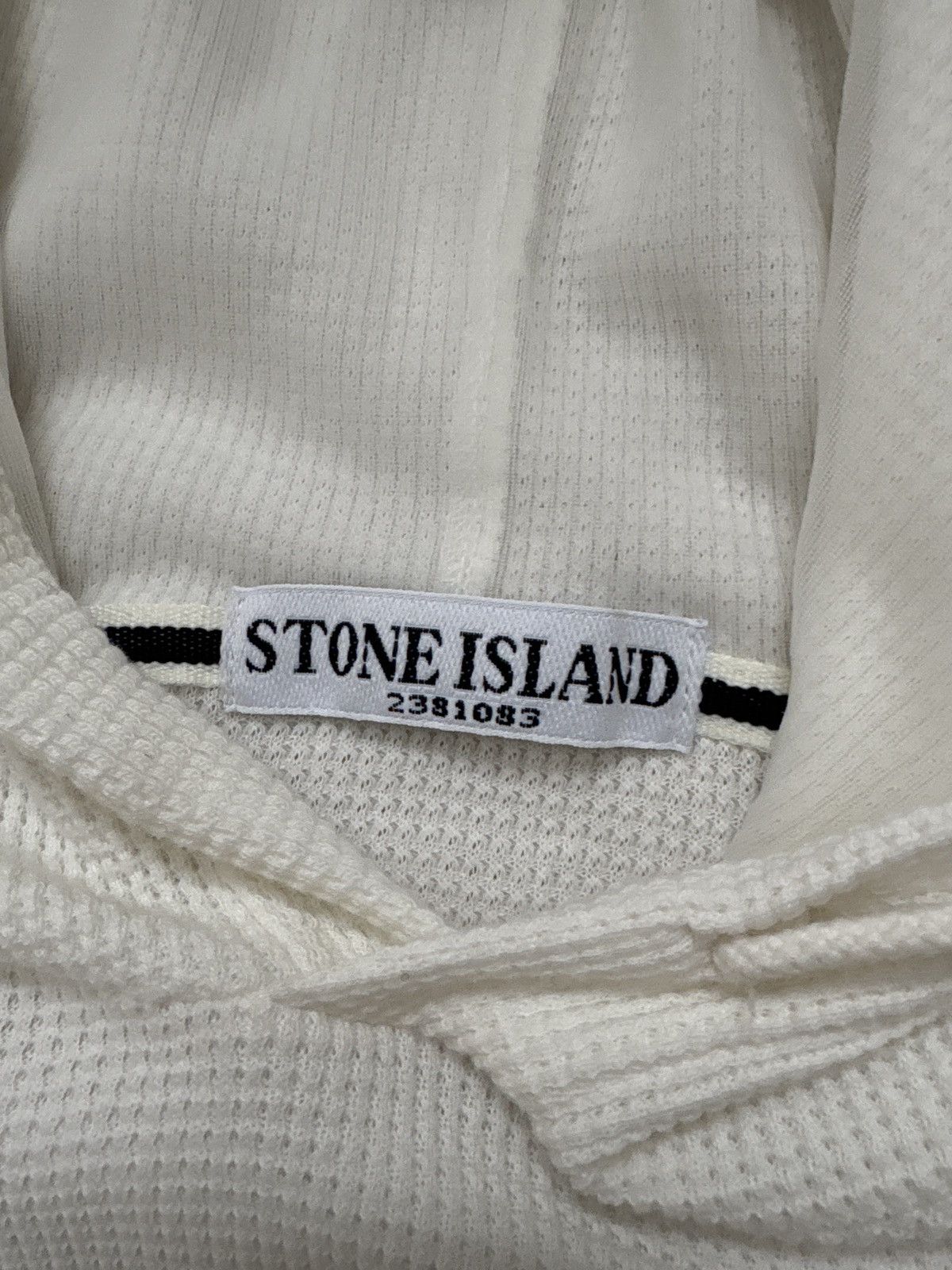 Stone Island Stone Island White Hoodie Medium Size US M / EU 48-50 / 2 - 14 Thumbnail