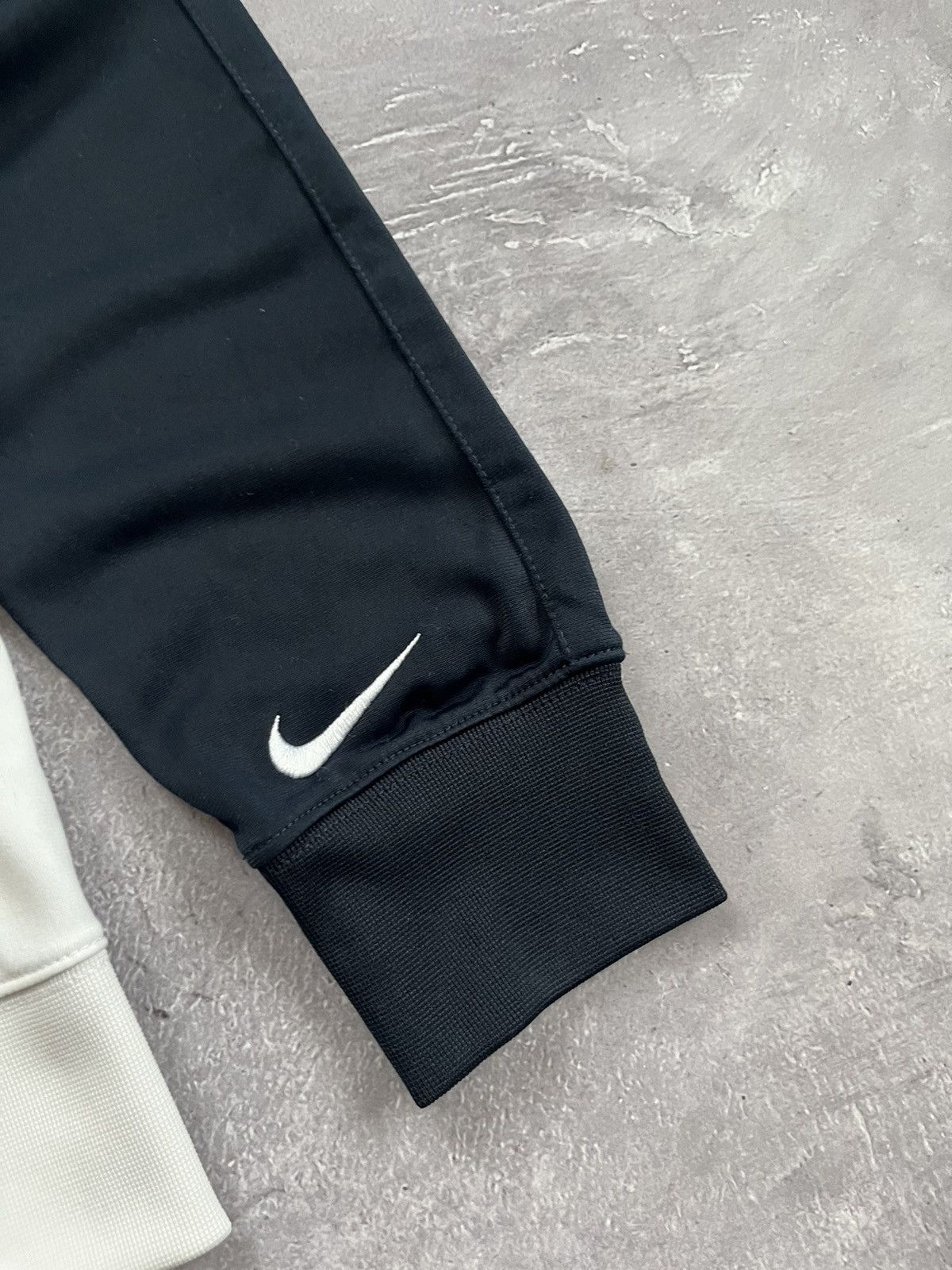 Nike VINTAGE NIKE TRACK JACKET BIG LOGO Y2K WHITE/BLUE Size US M / EU 48-50 / 2 - 2 Thumbnail