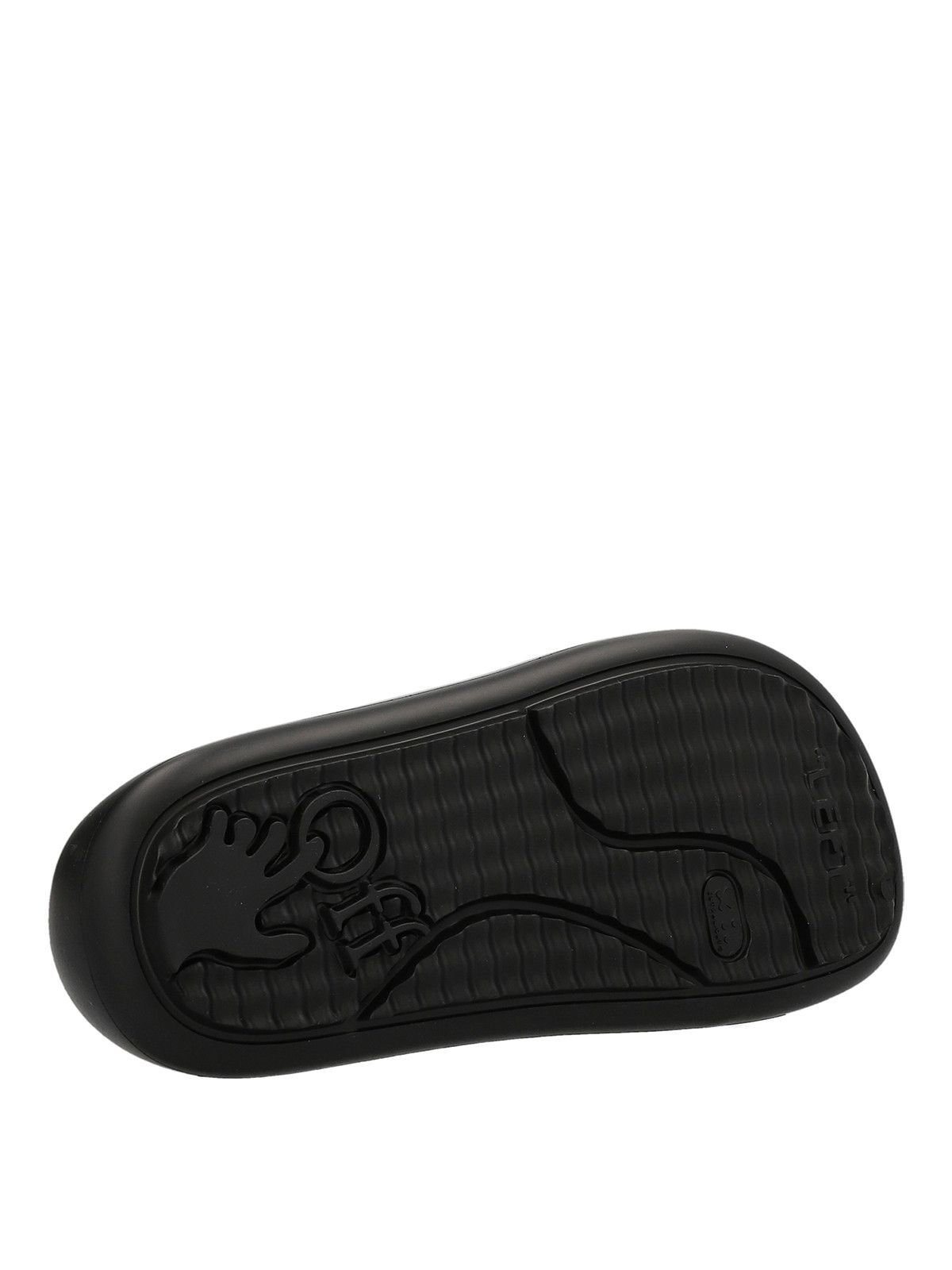 Off-White o1rshd1 Meteor Rubber Slider in Black Size US 9 / EU 42 - 4 Thumbnail
