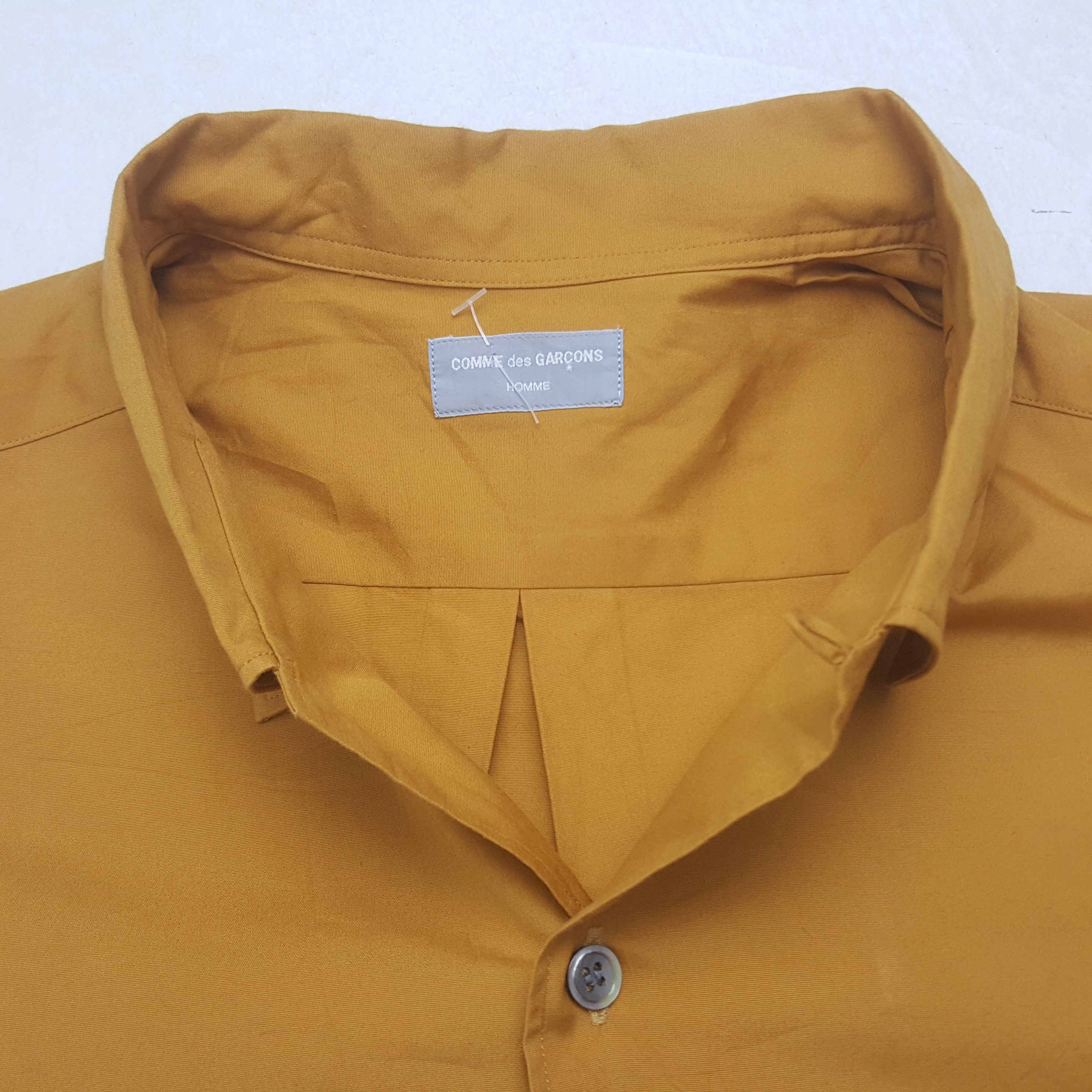Comme des Garcons Homme Vintage AD1999 Comme des Garcons HOMME Button Up Shirt Size US L / EU 52-54 / 3 - 3 Thumbnail