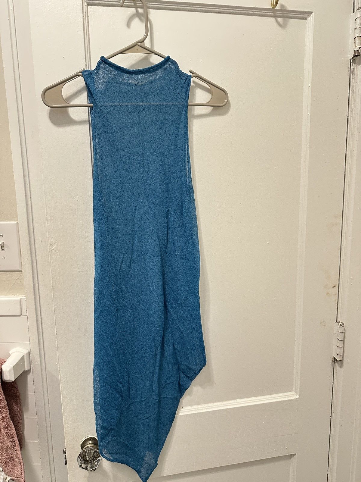 Helmut Lang Helmut Lang Sample Piece Asymmetrical Tank Top Size ONE SIZE - 1 Thumbnail