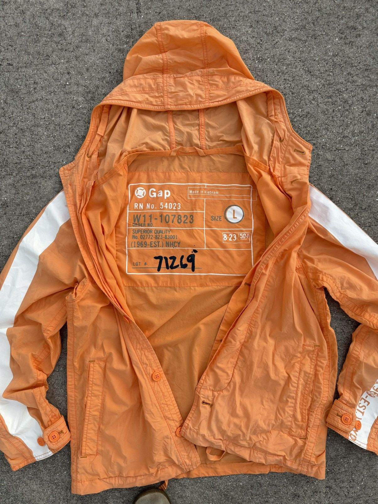 Gap Gap windbreaker raincoat Size US L / EU 52-54 / 3 - 6 Thumbnail