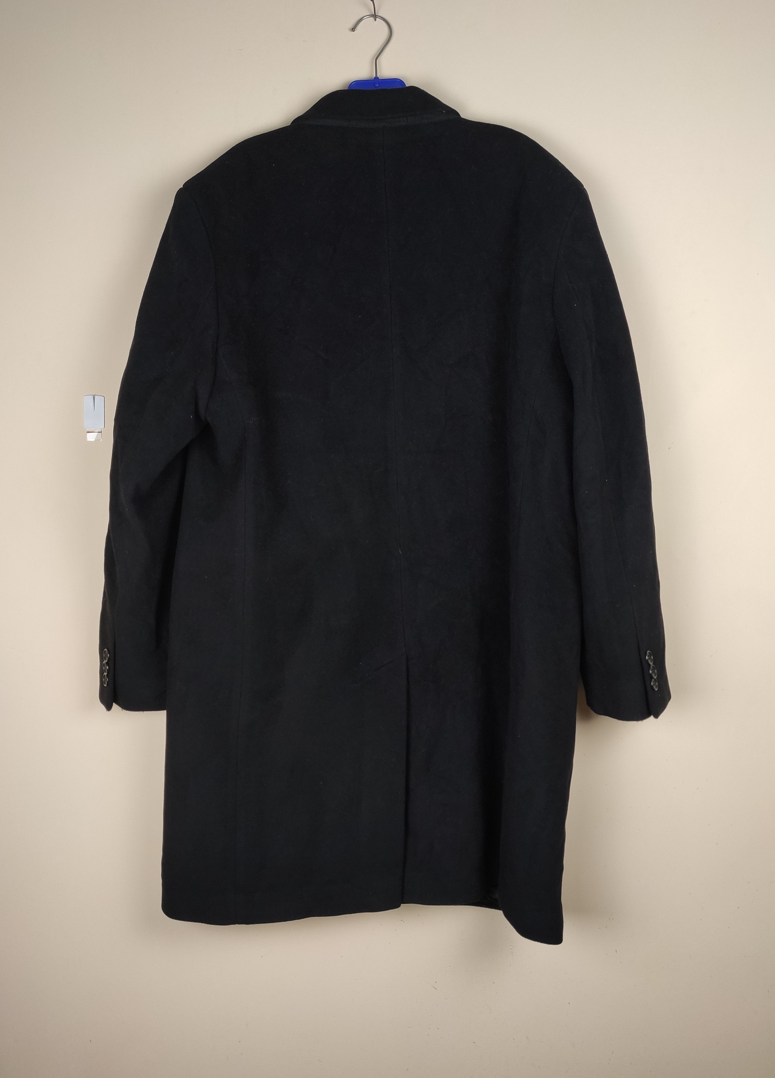 Balmain Balmain Paris woolen long coat men black Size US M / EU 48-50 / 2 - 3 Thumbnail