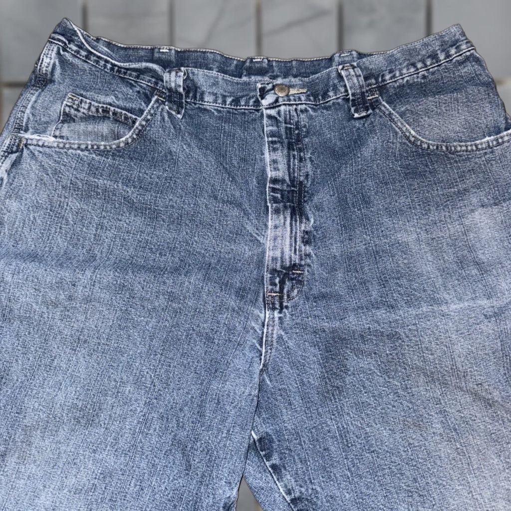 Wrangler VINTAGE Wrangler Jorts Bermuda Shorts Men 36 Blue Carpenter 90s Size US 36 / EU 52 - 1 Thumbnail